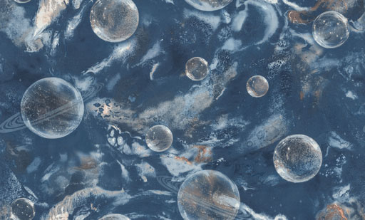 Обои 9273-20 Monte Solaro Universe Светятся в темноте Monte Solaro коллекция Universe производства РОССИЯ в интернет-магазине Обоитрейд