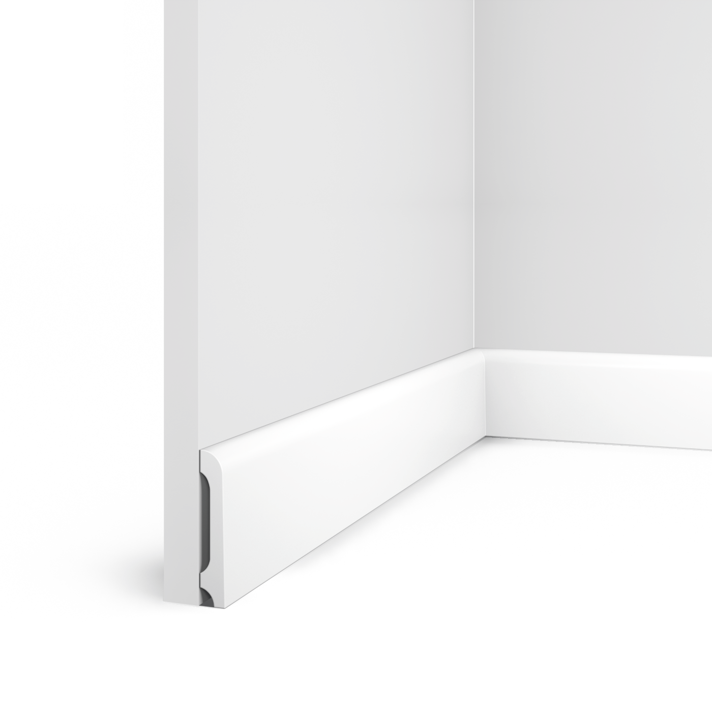 Плинтус B80B Hiwood 80мм×14мм×2м