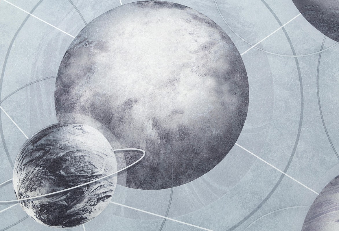 Обои HC71987-64 Palitra Home Color Планеты Palitra Home Color коллекция Планеты производства РОССИЯ в интернет-магазине Обоитрейд