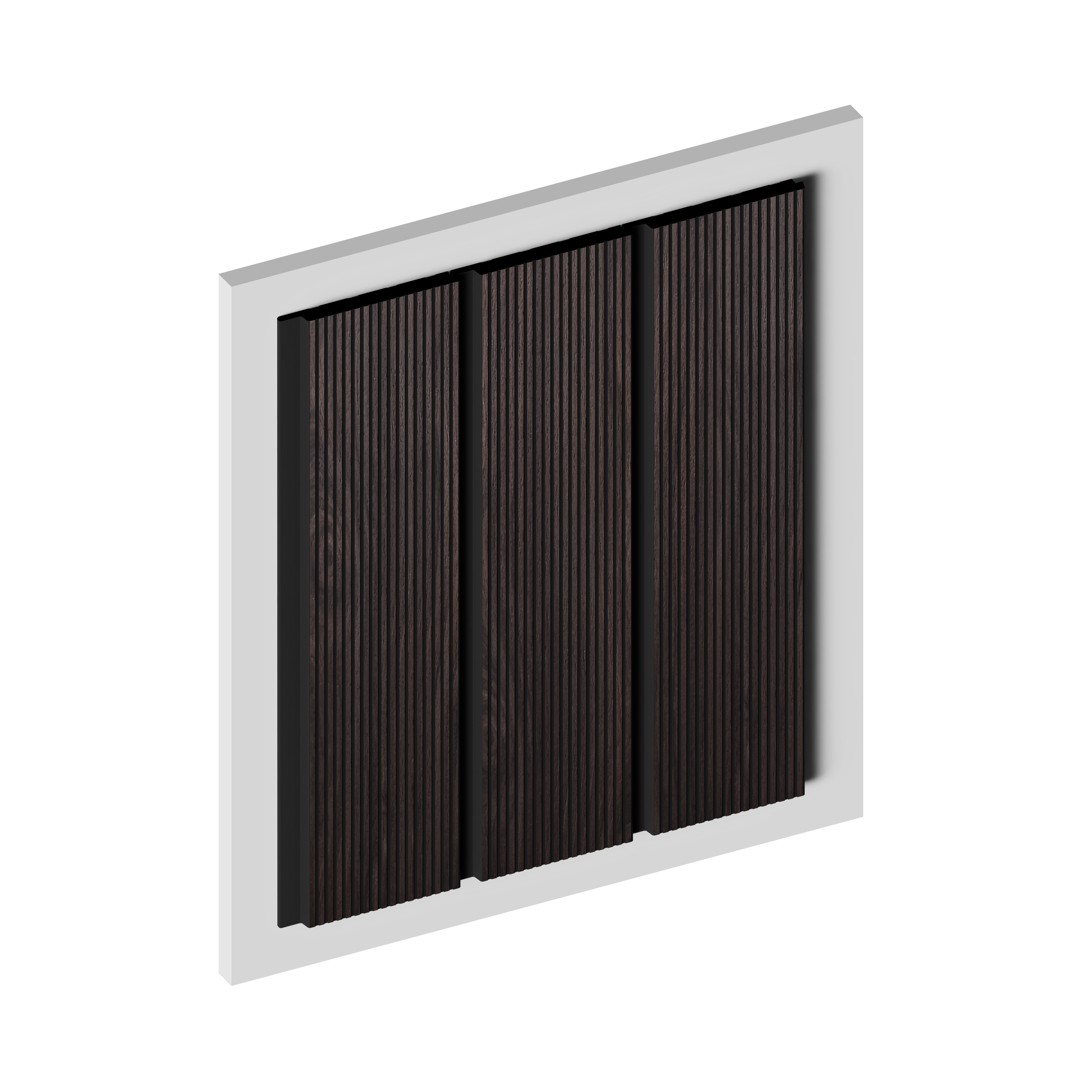 Панель декоративная LV127L BR395K Hiwood 120мм×12мм×2.7м