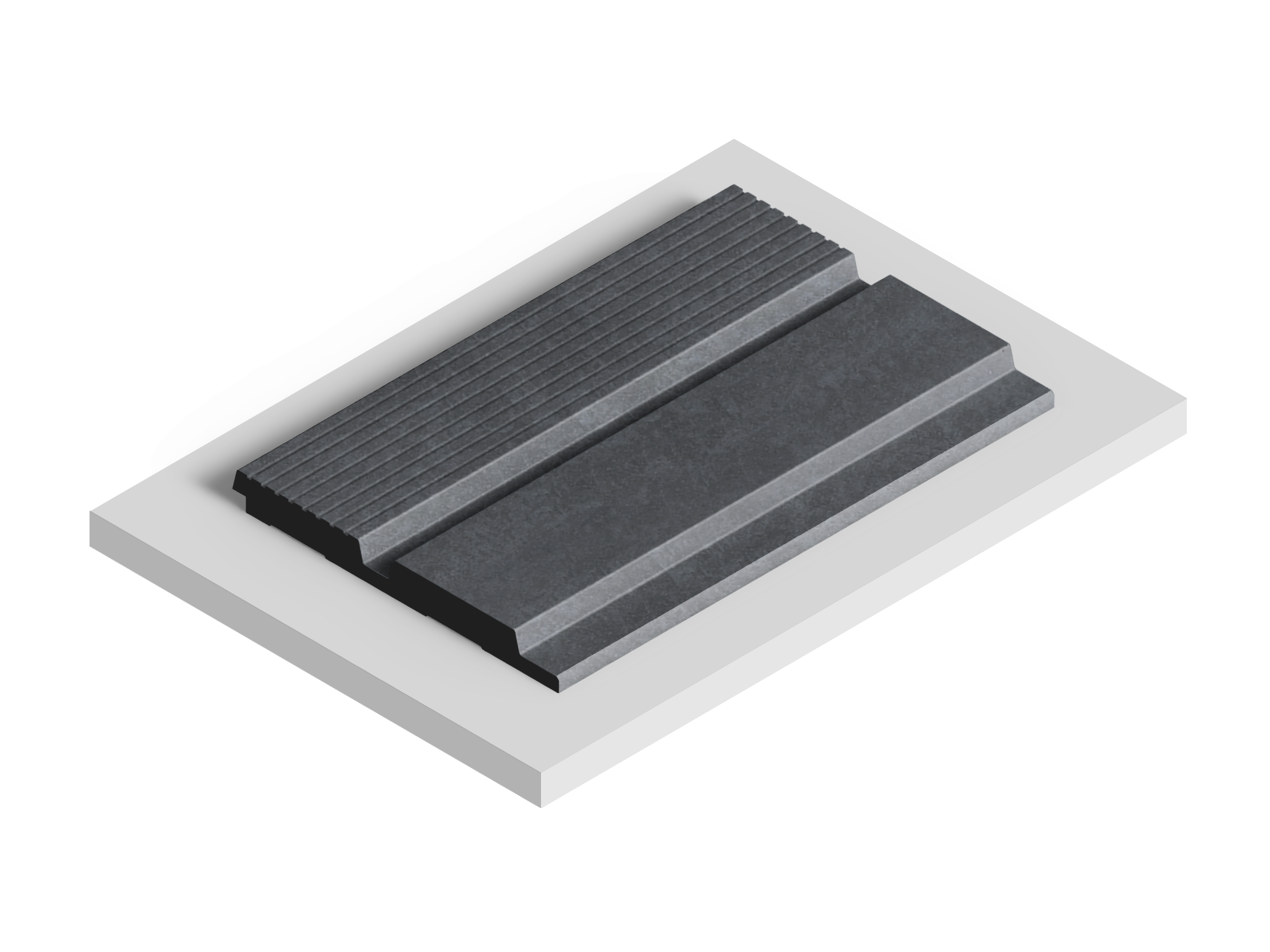 Панель декоративная LV123 S381A Hiwood 120мм×12мм×2.7м