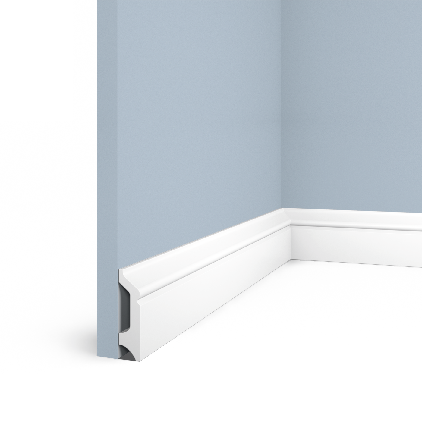 Плинтус B78 Hiwood 77,5мм×21мм×2м