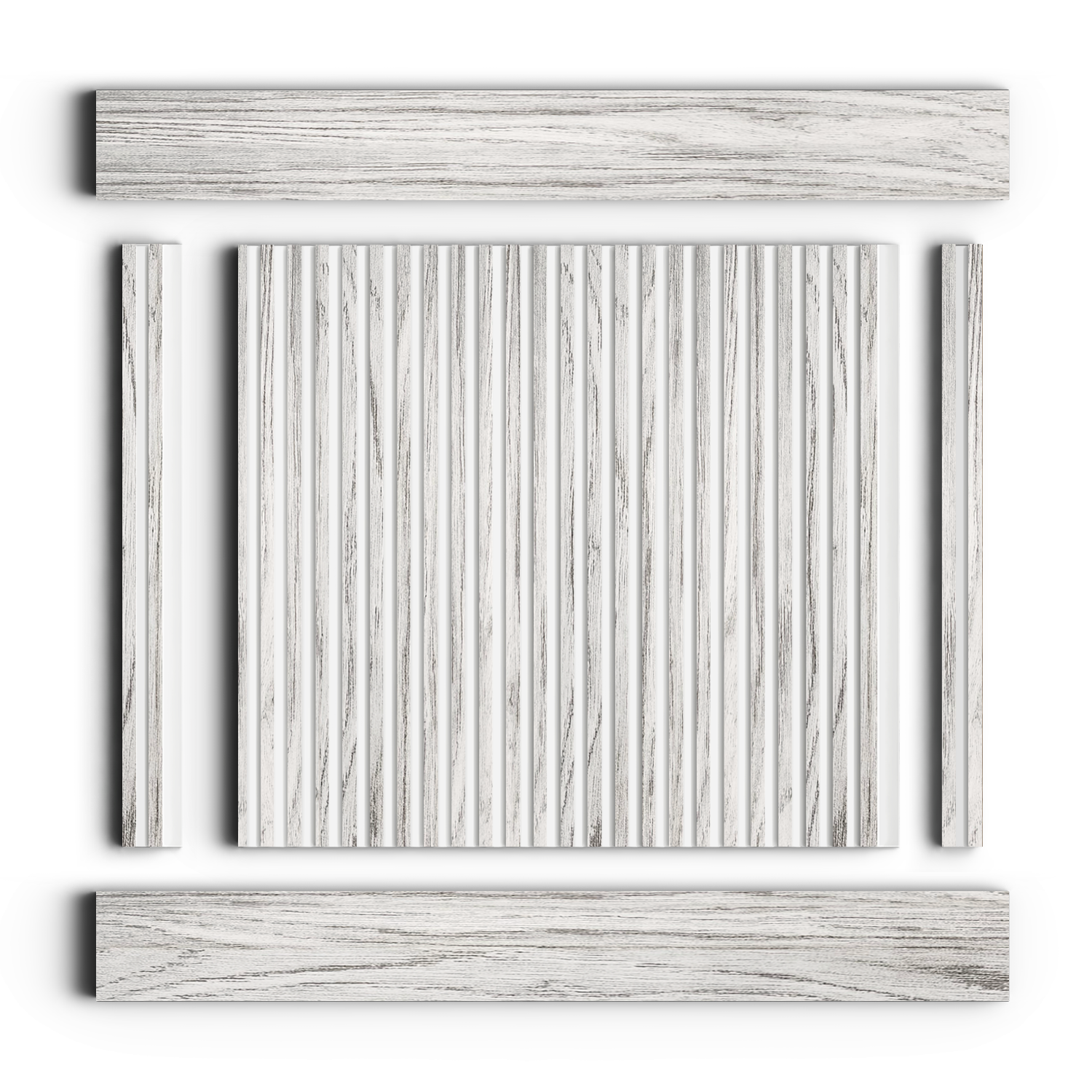 Панель декоративная LV129 GR24N Hiwood 120мм×12мм×2.7м