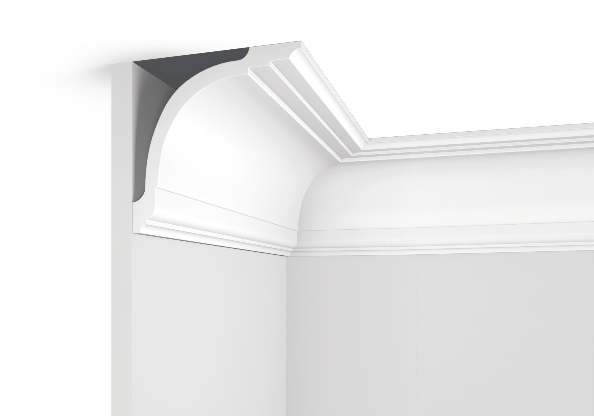 Карниз A212 Hiwood 150мм×150мм×2м