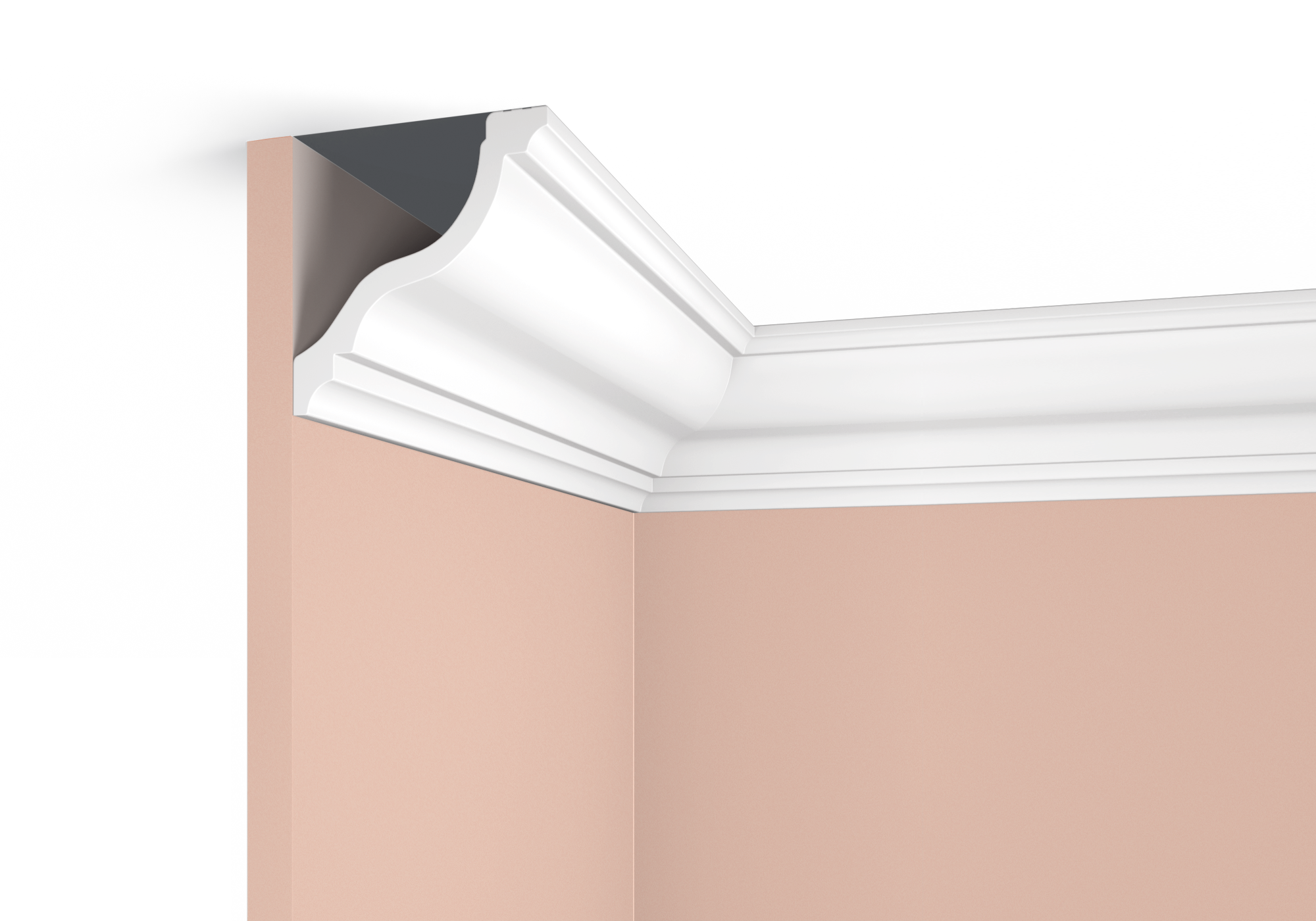 Карниз A150V1 Hiwood 105мм×110мм×2м