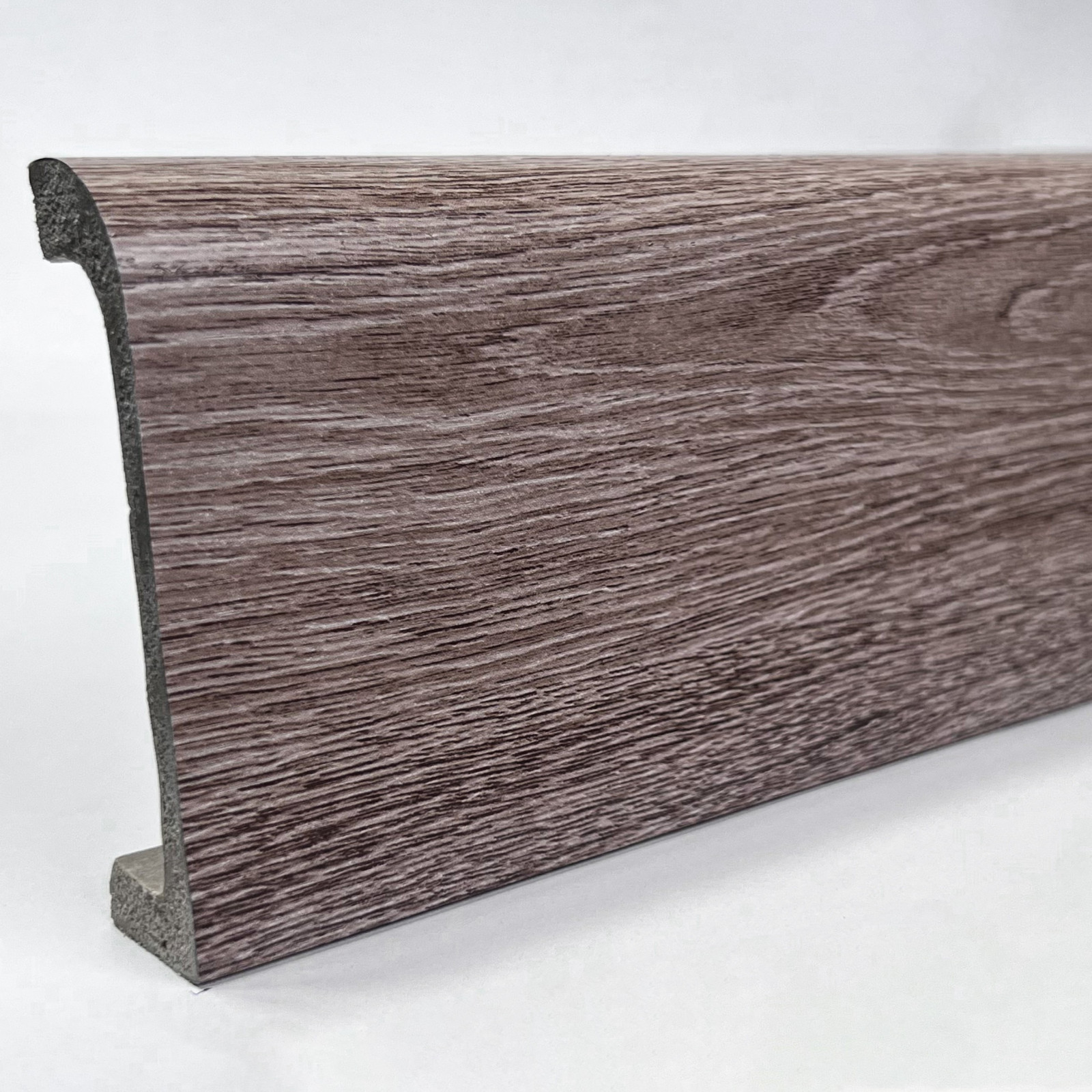 Плинтус напольный ПЛ 16 Bello Deco Дуб мадейра 80мм×19мм×2м