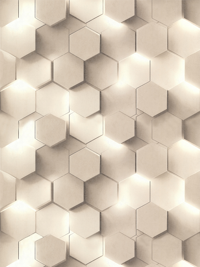 Обои 70669-22 R аспект Гексагон