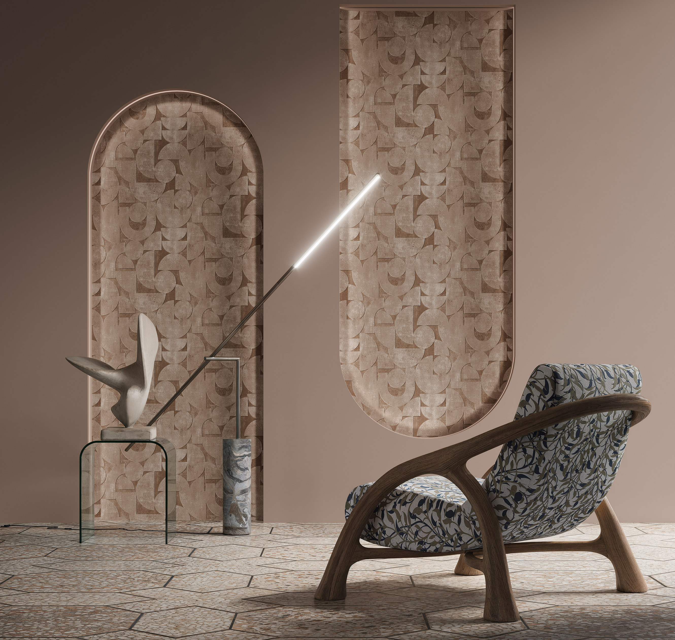 Обои SOL3 012 Milassa Солярис Milassa коллекция Солярис производства  в интернет-магазине Обоитрейд