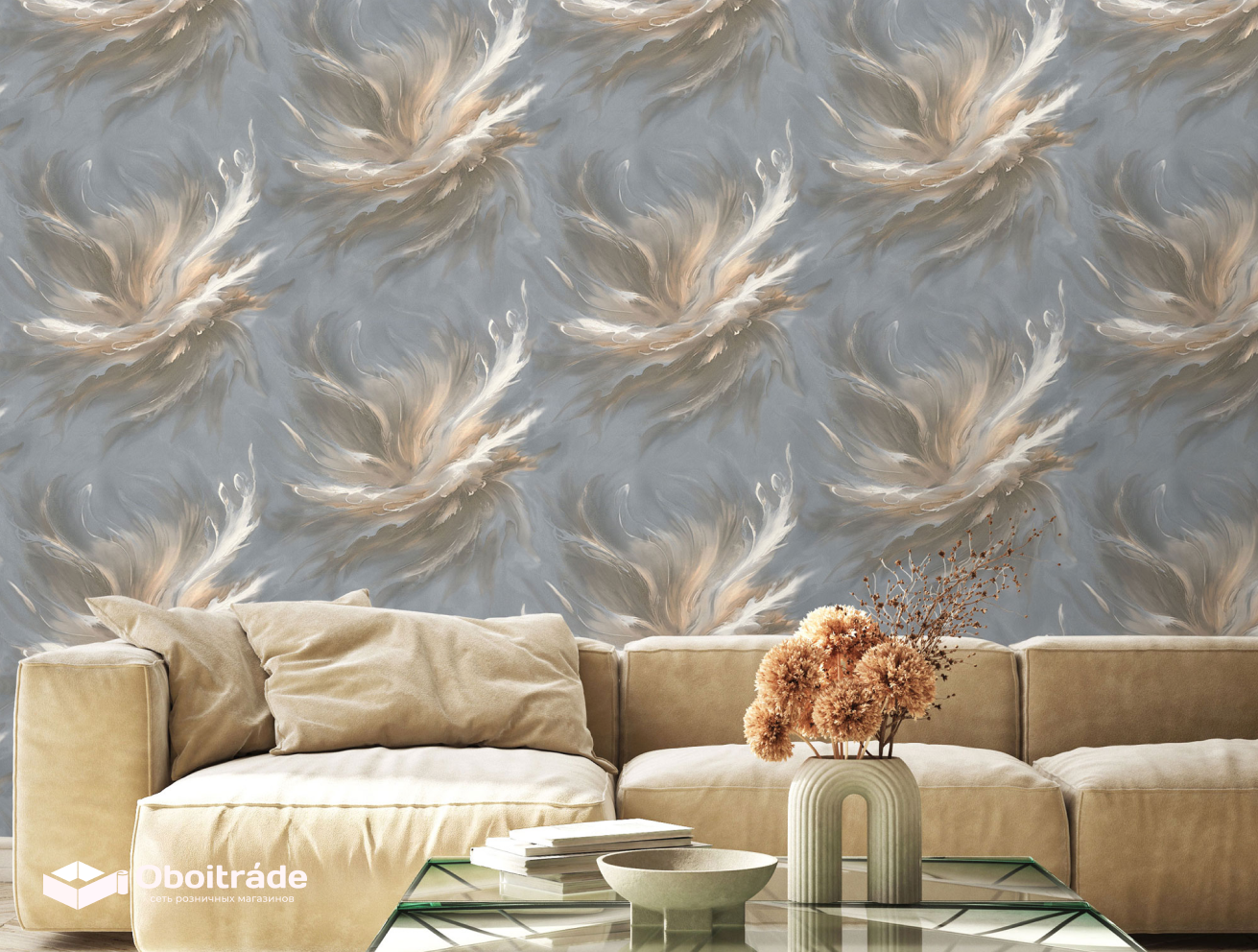 Обои 7324-23 Euro Decor Floravento Euro Decor коллекция Floravento производства РОССИЯ в интернет-магазине Обоитрейд