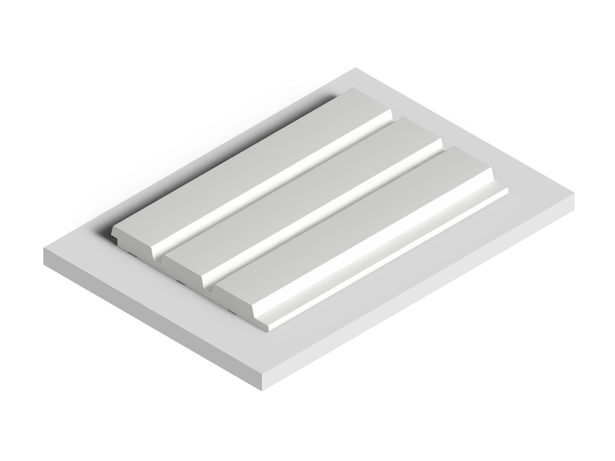 Панель декоративная LV124 NP Hiwood 120мм×12мм×2.7м