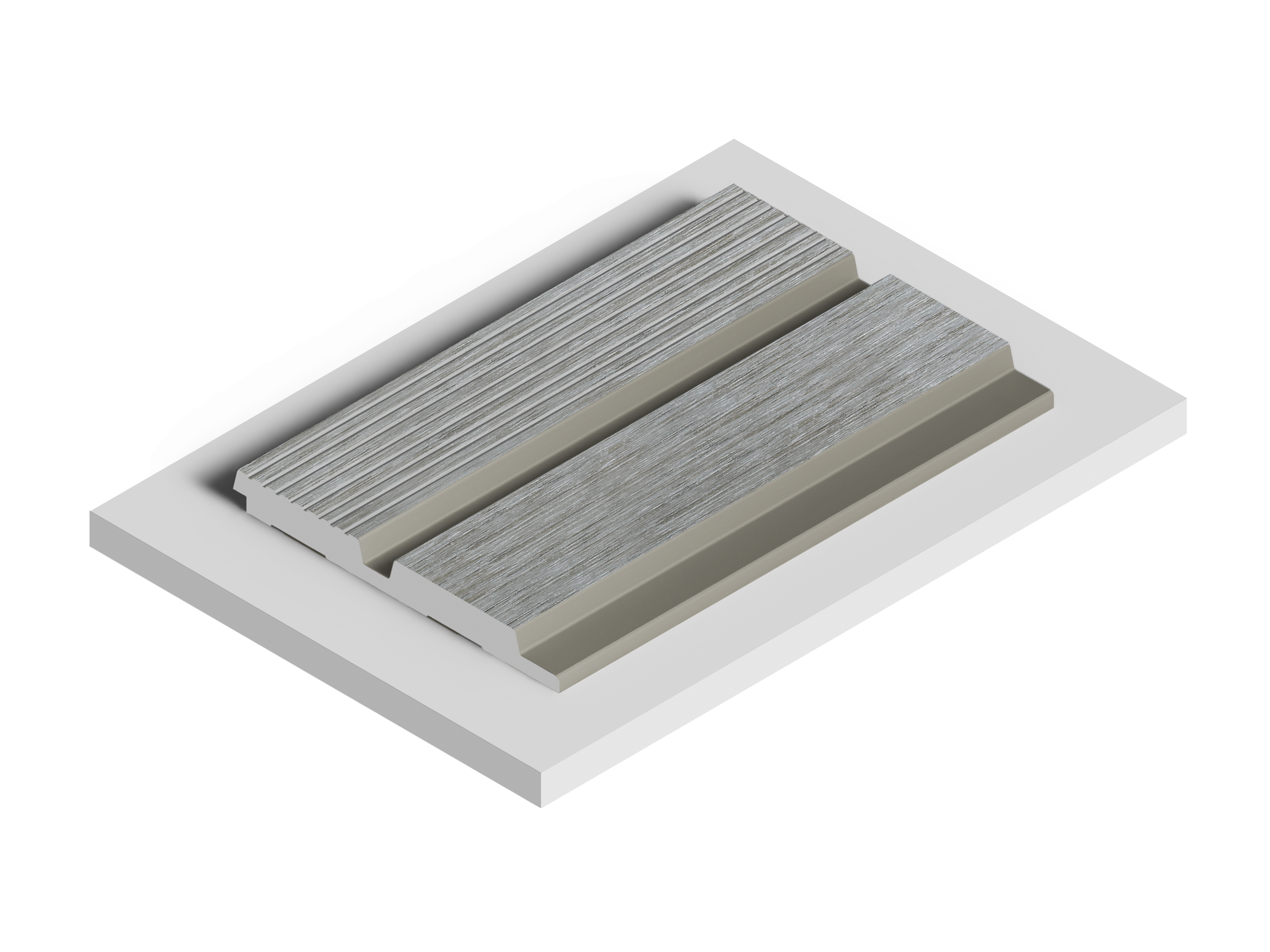 Панель декоративная LV123 GN68 Hiwood 120мм×12мм×2.7м