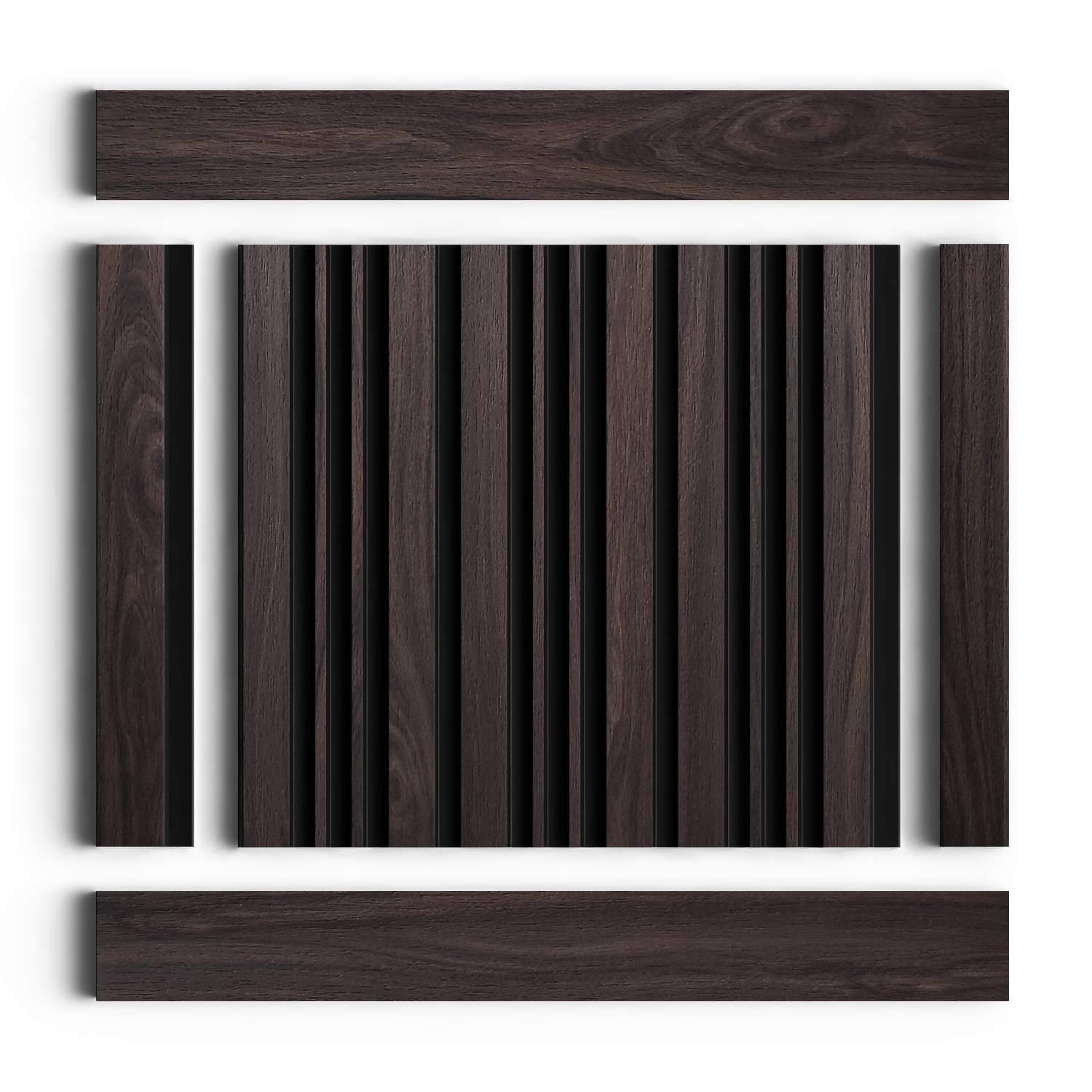 Панель декоративная LV121 BR395K Hiwood 120мм×12мм×2.7м