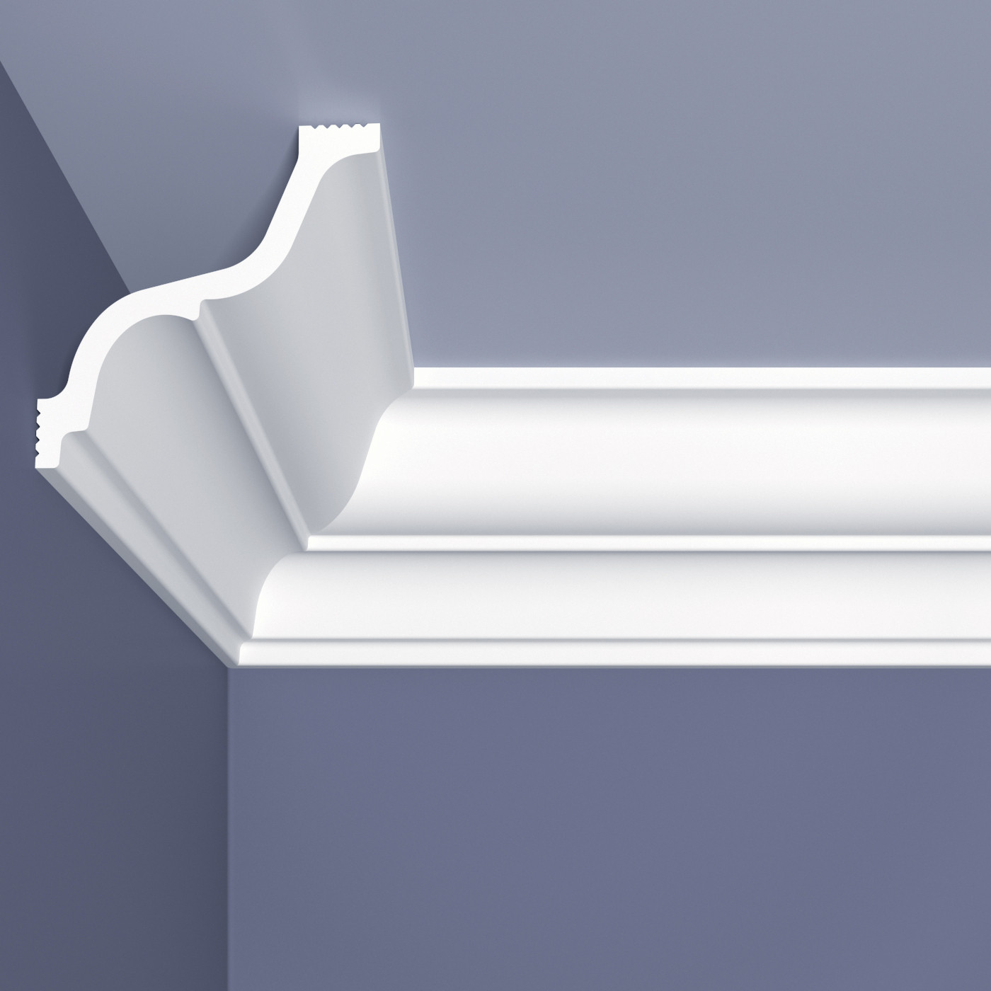 Плинтус потолочный C16/85 Bello Deco 85мм×85мм×2м