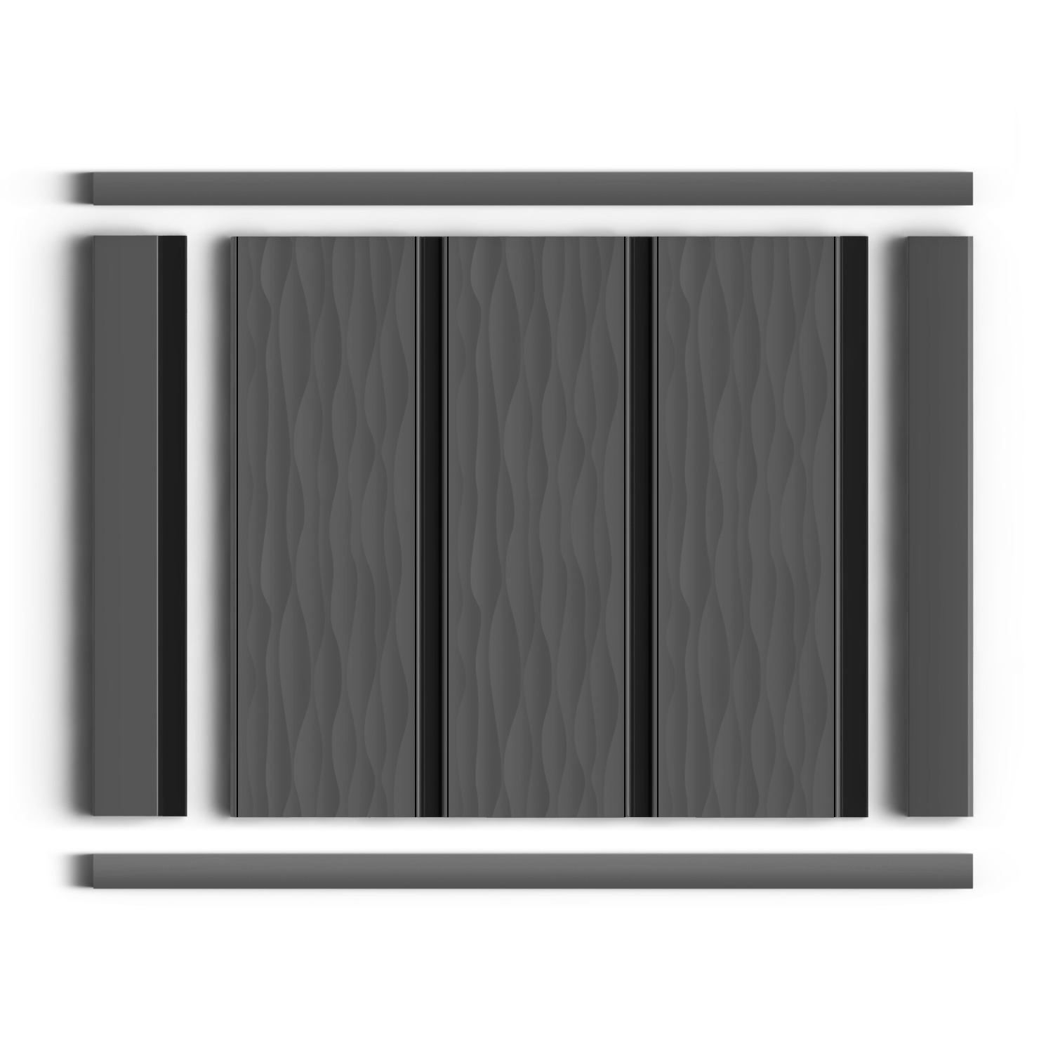 Молдинг D15V2 GR15 Hiwood 15мм×15мм×2,7м