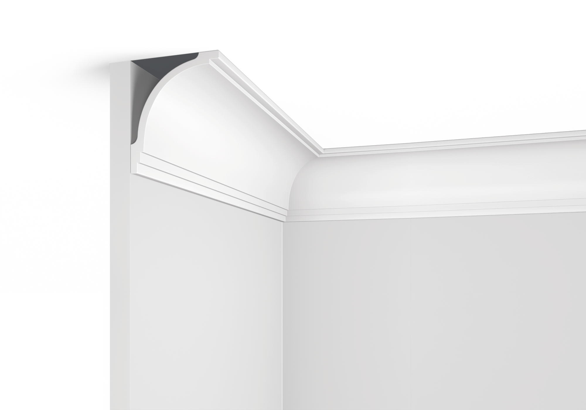 Карниз A130V1 Hiwood 100мм×83мм×2м