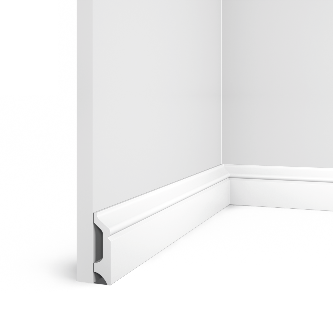 Плинтус B78 Hiwood 77,5мм×21мм×2м