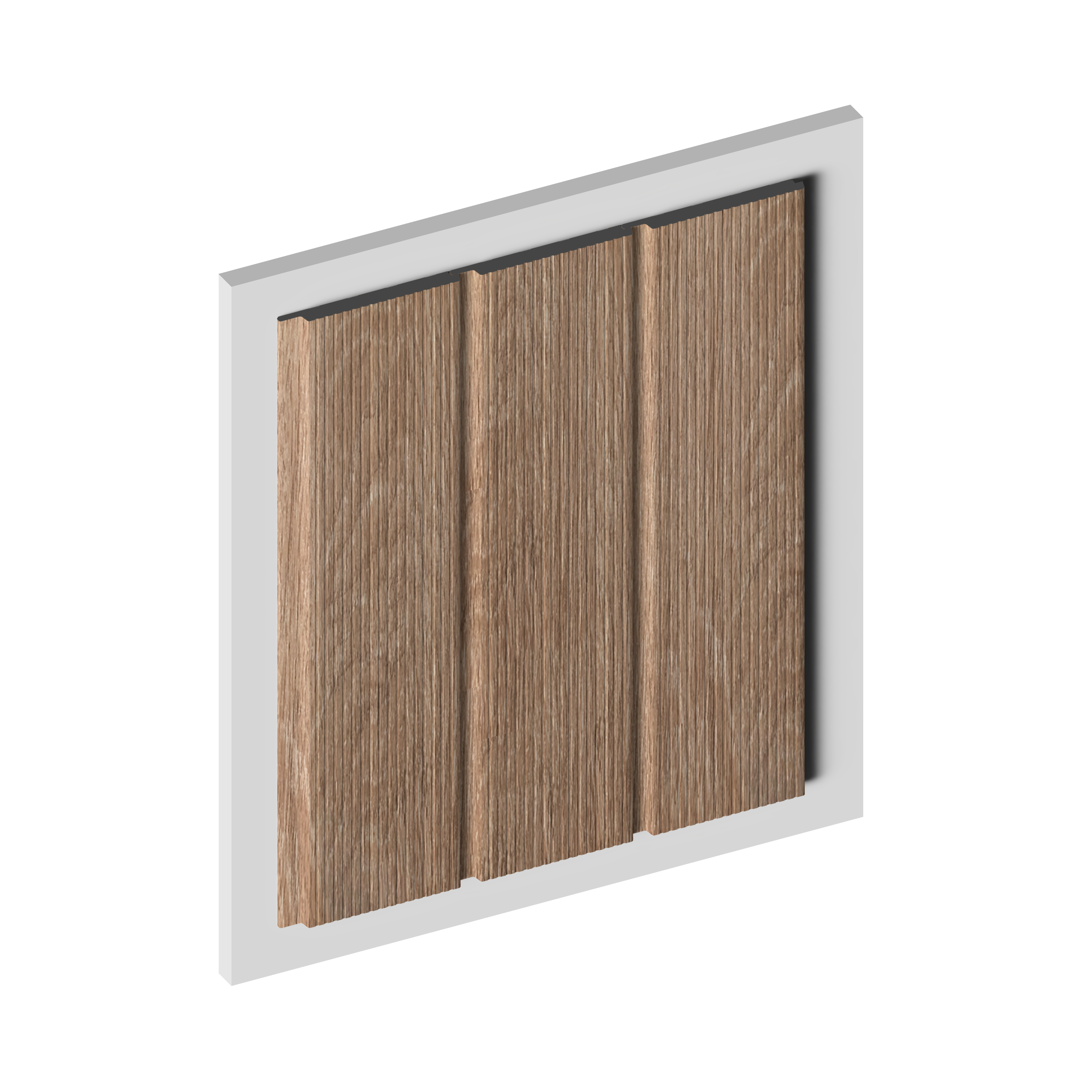 Панель декоративная LV127L BR416 Hiwood 120мм×12мм×2.7м