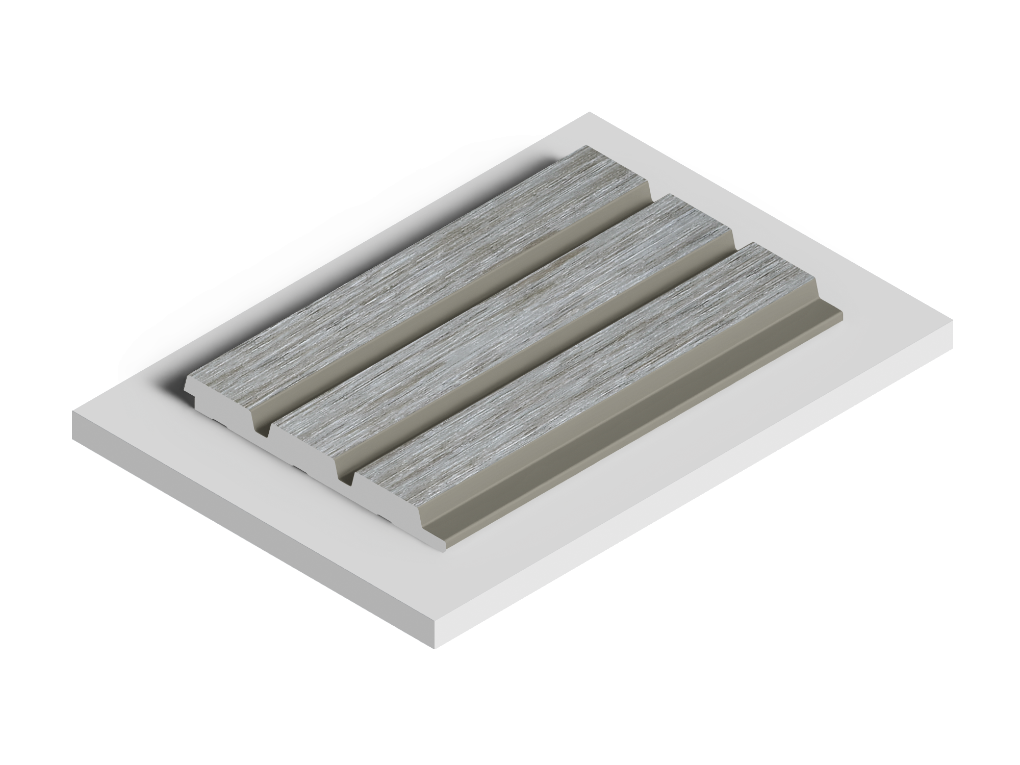 Панель декоративная LV124 GN68 Hiwood 120мм×12мм×2.7м