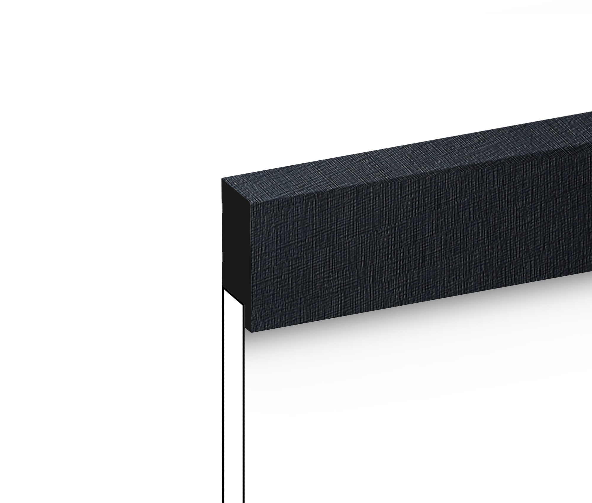 Финишный молдинг LF1 BK114K Hiwood 50мм×2,7м