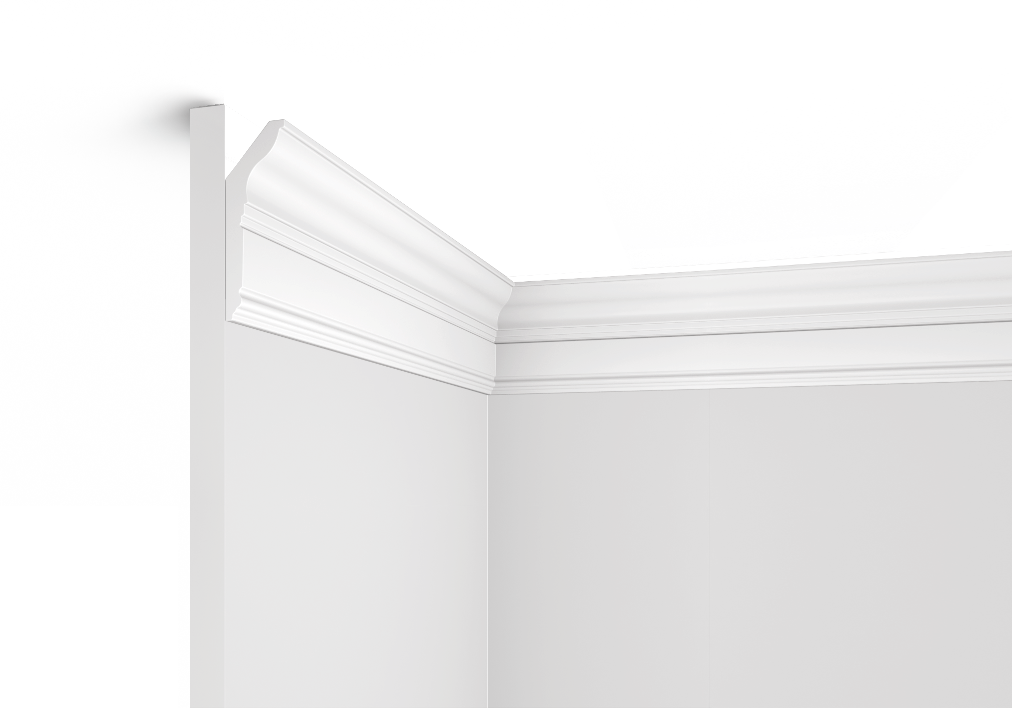 Карниз L1902M Hiwood 100мм×33мм×2м