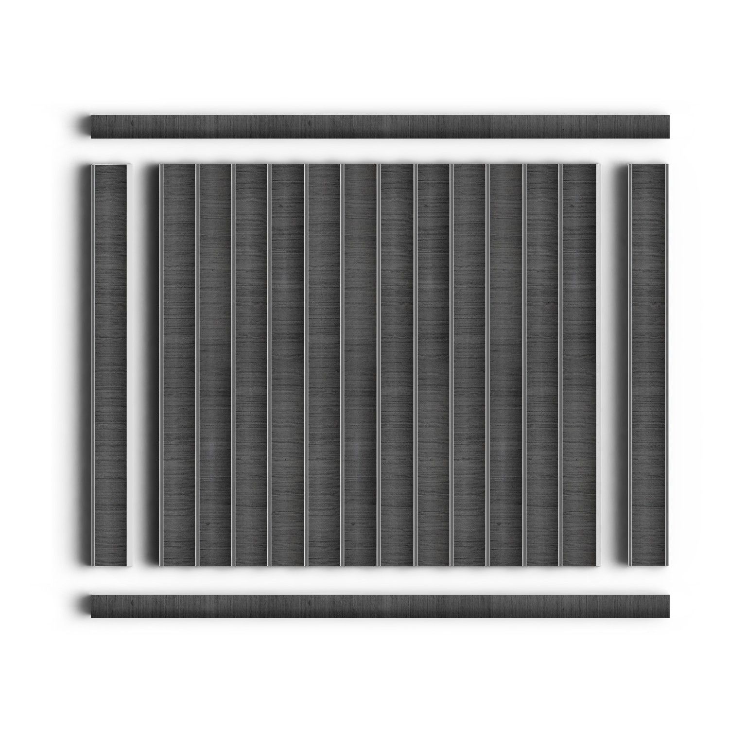 Молдинг D15V2 GR26 Hiwood 15мм×15мм×2,7м