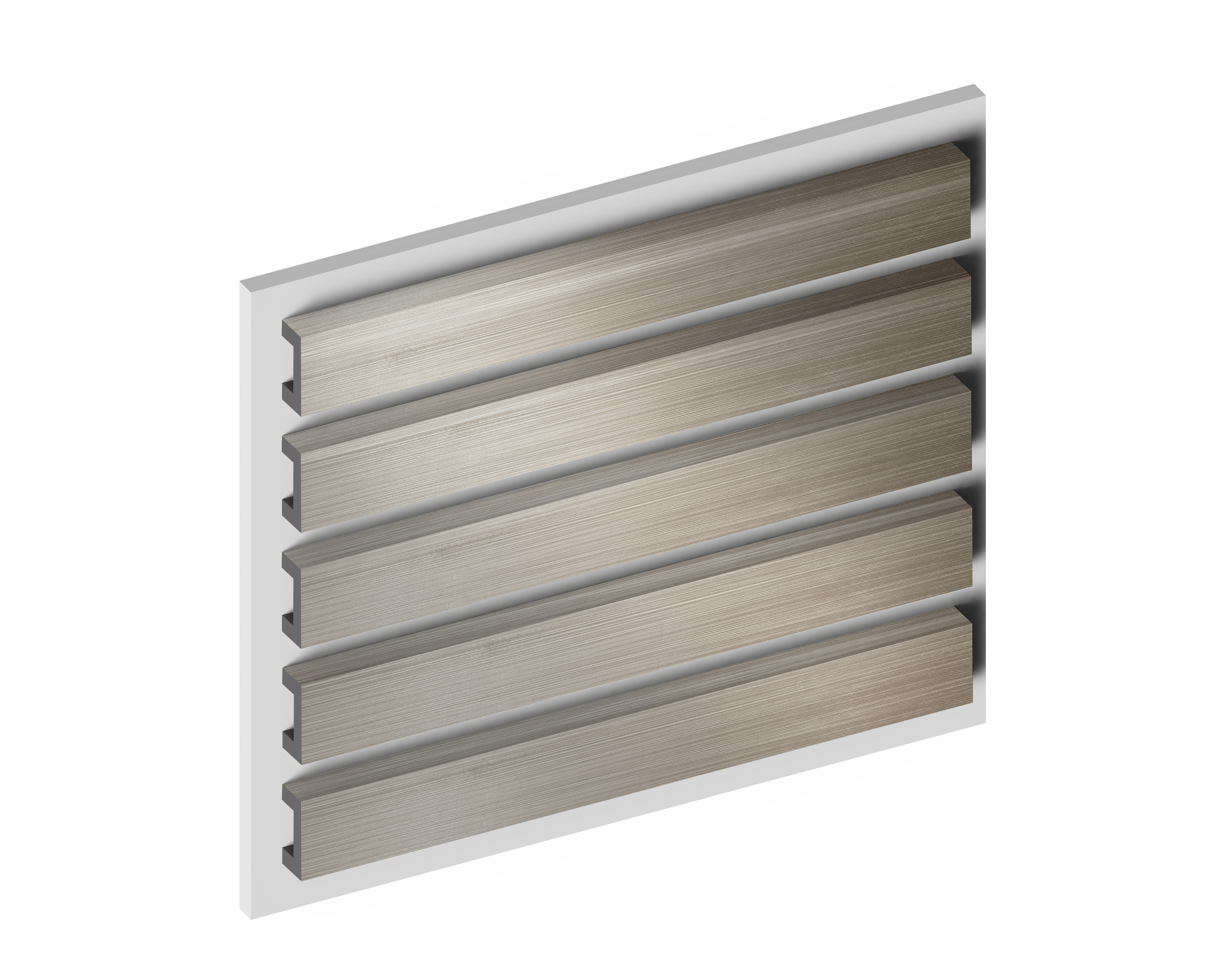 Декоративная рейка LB40 S15 Hiwood 40мм×20мм×2.7м