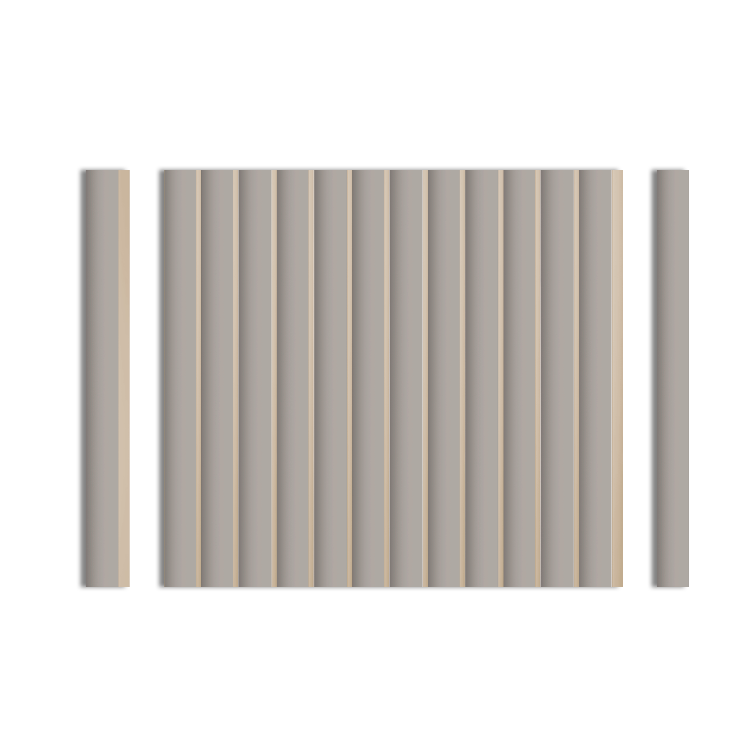 Панель декоративная LV140 BR487 Hiwood 120мм×12мм×2.7м