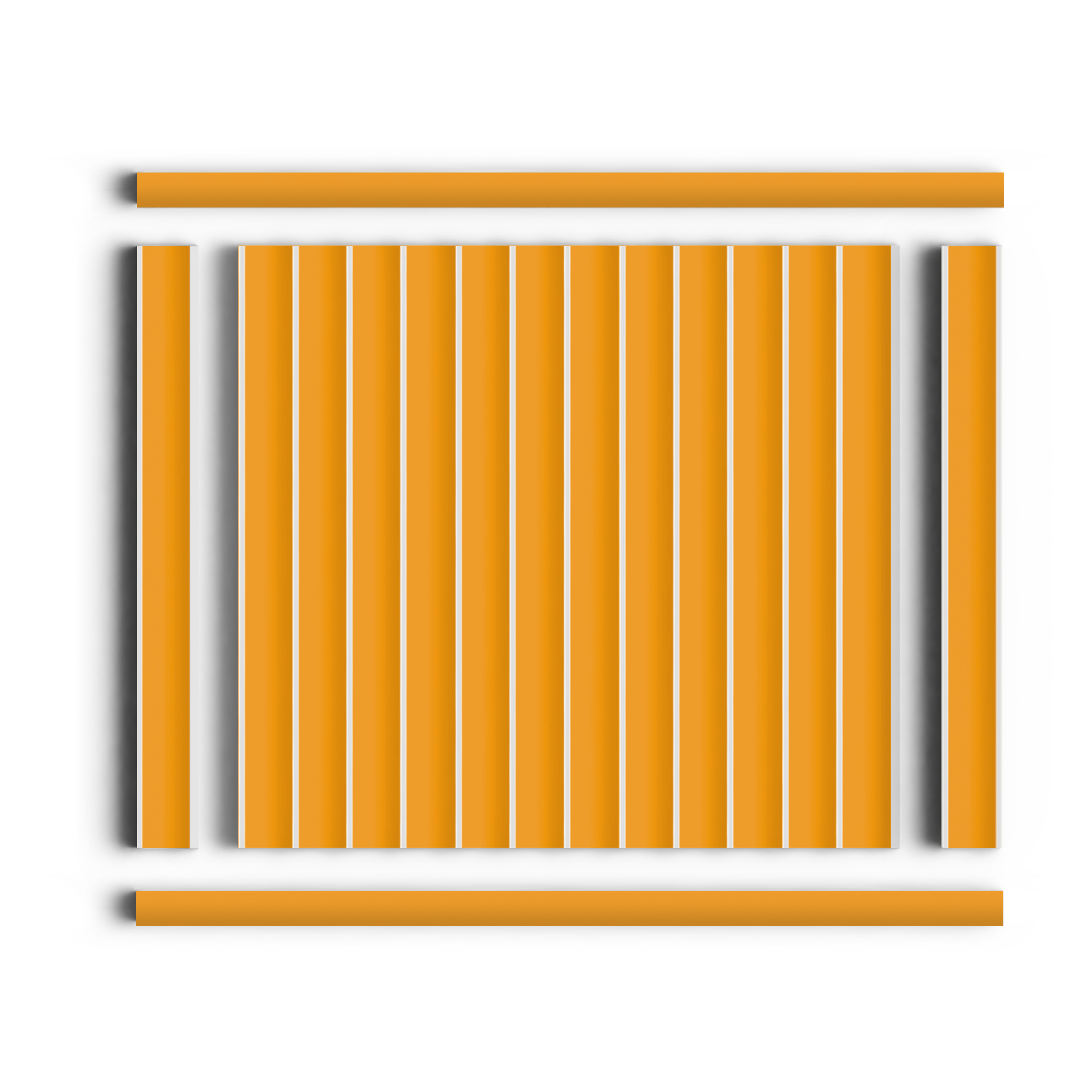Молдинг D15V2 Y5 Hiwood 15мм×15мм×2,7м