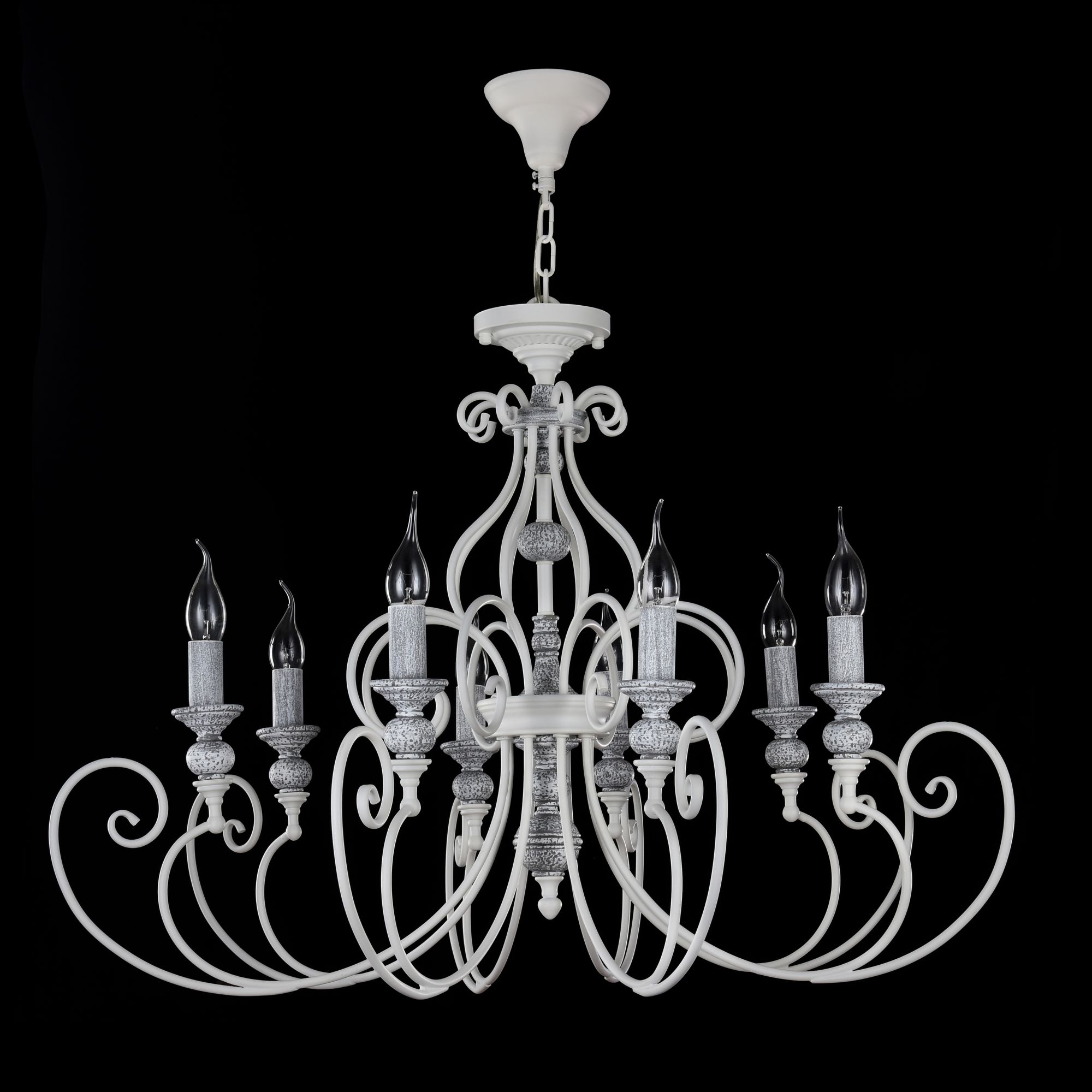 Люстра Maytoni Elegant ARM631-PL-08-W