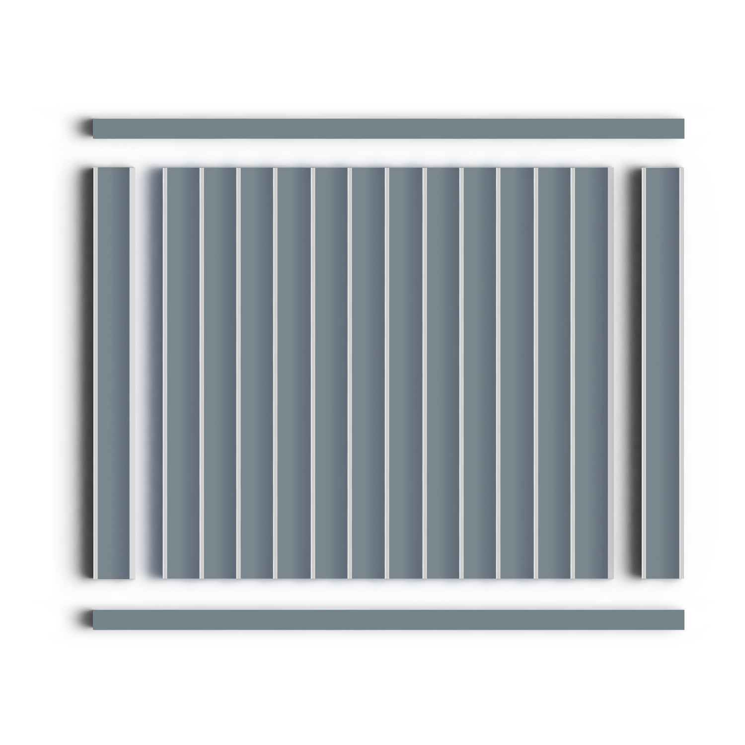 Молдинг D12V1 BU29 Hiwood 12мм×12мм×2,7м