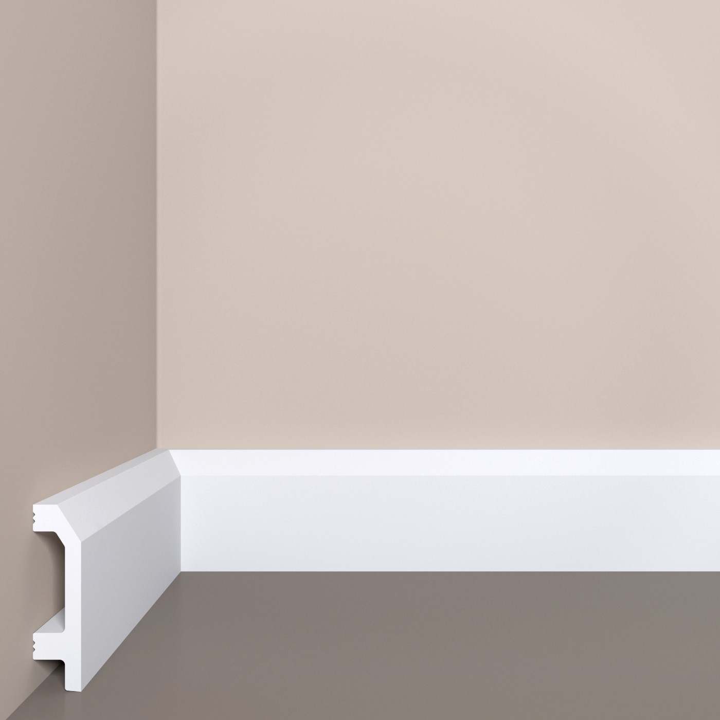 Плинтус напольный П11 Bello Deco 70мм×18мм×2м