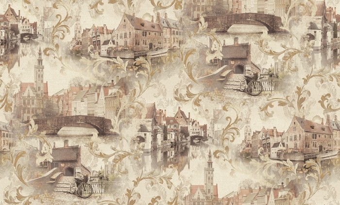 Обои A36003 Grandeco Ideco Elenato / Elena