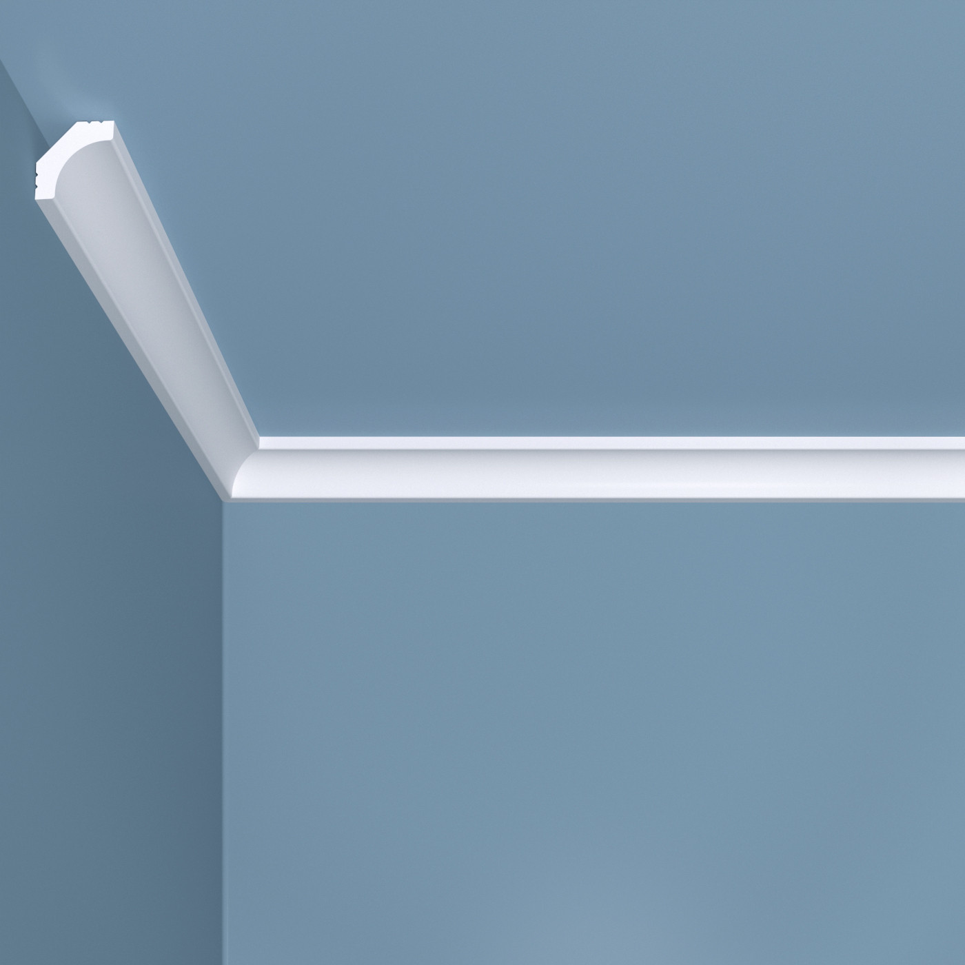 Карниз потолочный У3 Bello Deco 20мм×20мм×2м