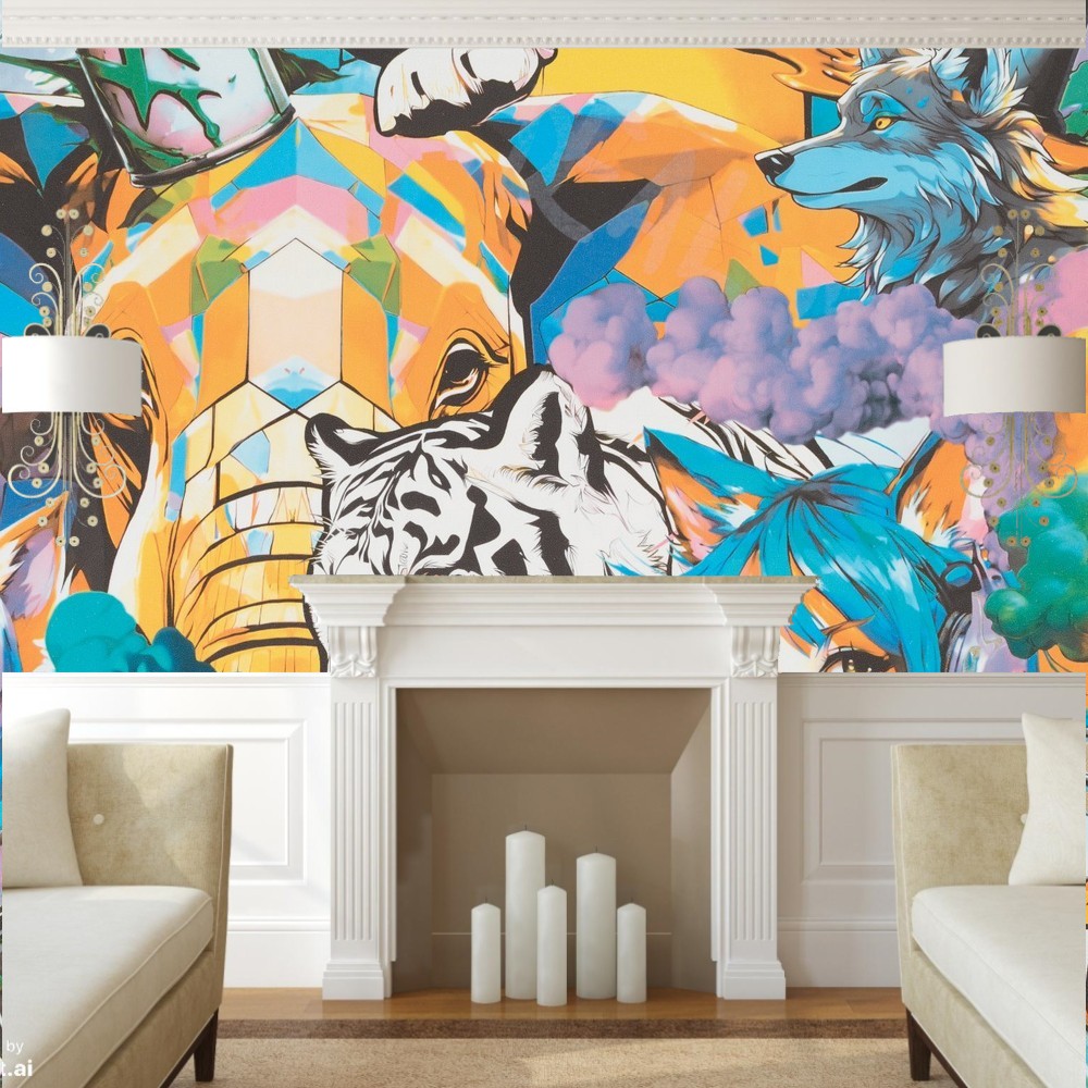 Обои HC72283-63 Palitra Home Color Аниме Palitra Home Color коллекция Аниме производства РОССИЯ в интернет-магазине Обоитрейд