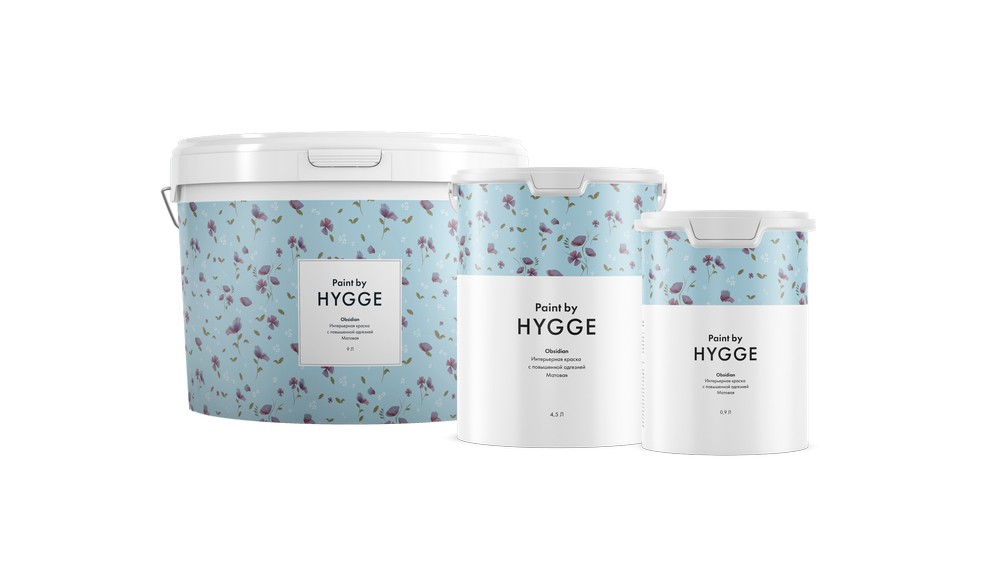Краска Hygge Обсидиан 0,9 л База A