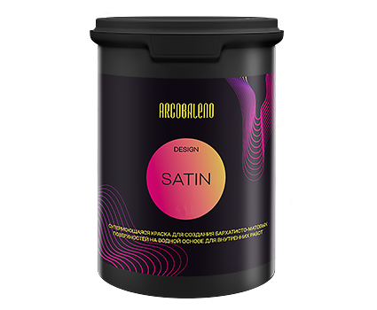Краска Arcobaleno Design Satin (База А) 0,9 л.