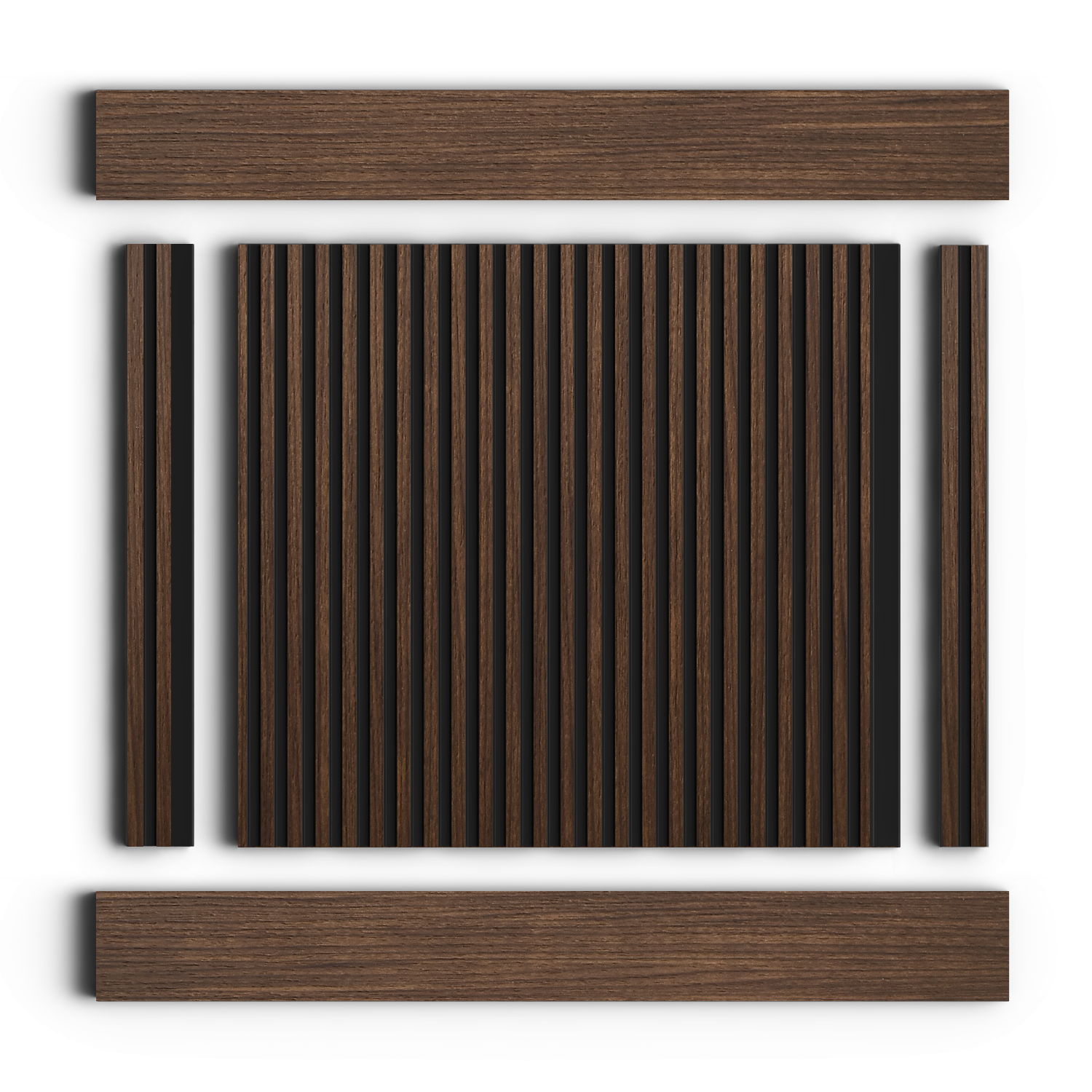 Панель декоративная LV129 BR396NK Hiwood 120мм×12мм×2.7м