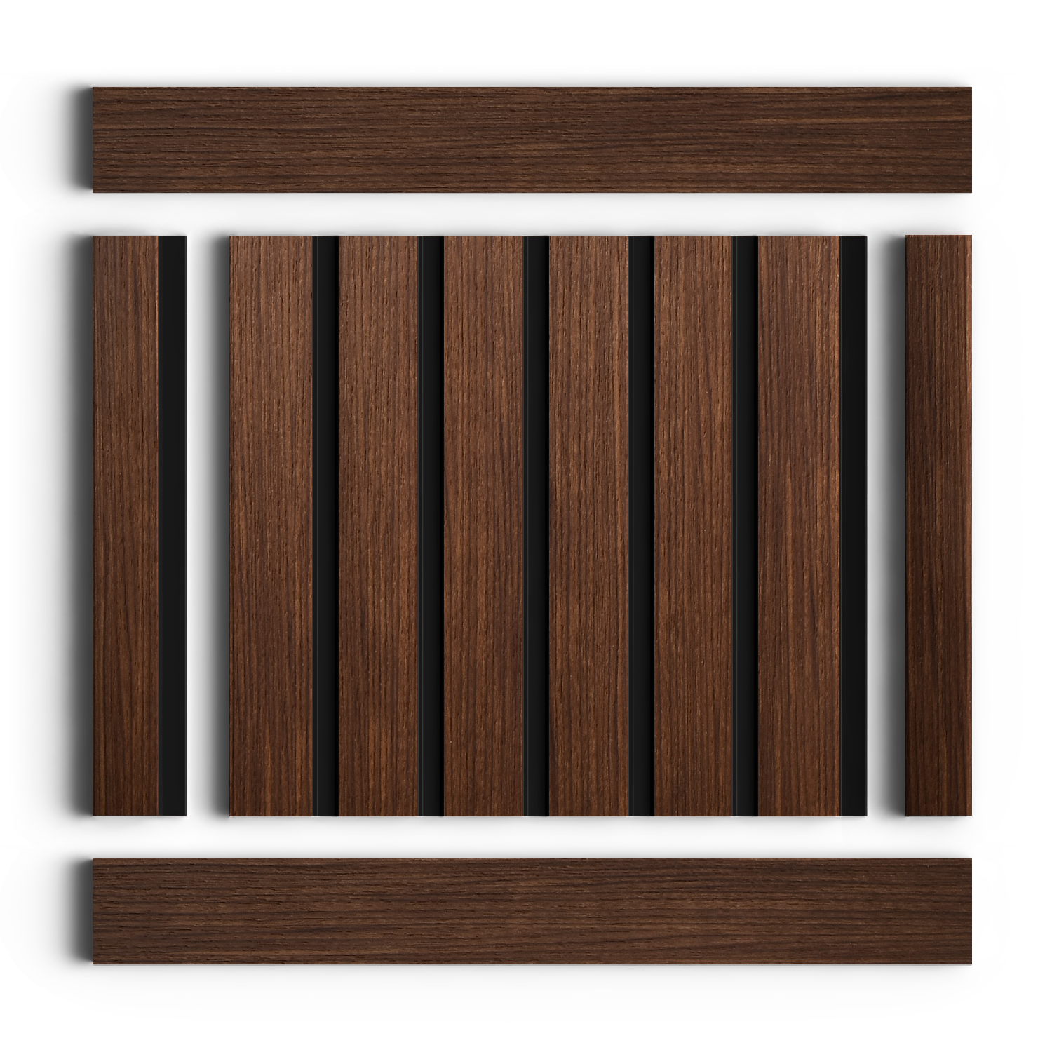 Панель декоративная LV123N BR396K Hiwood 120мм×12мм×2.7м