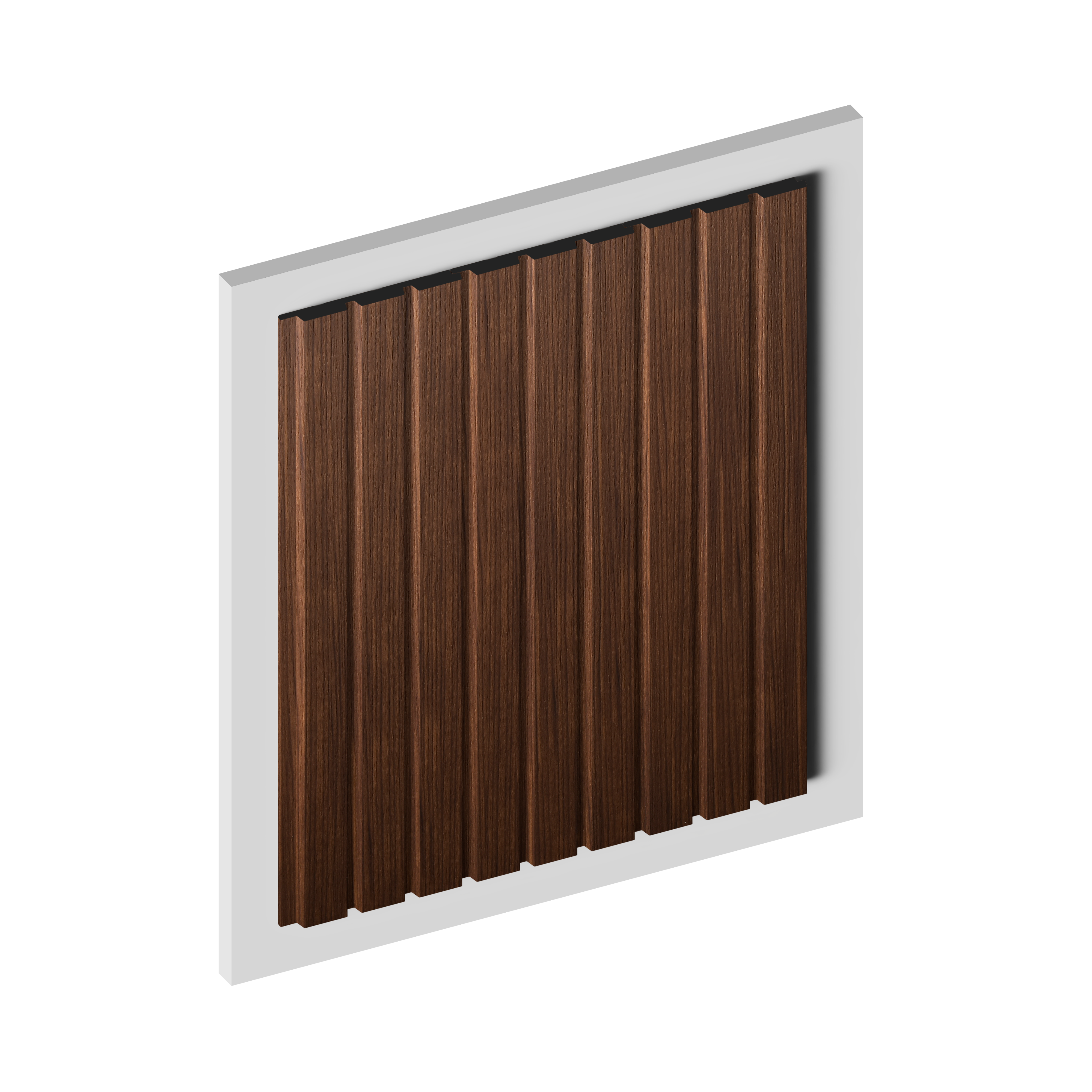 Панель декоративная LV124 BR396 Hiwood 120мм×12мм×2.7м