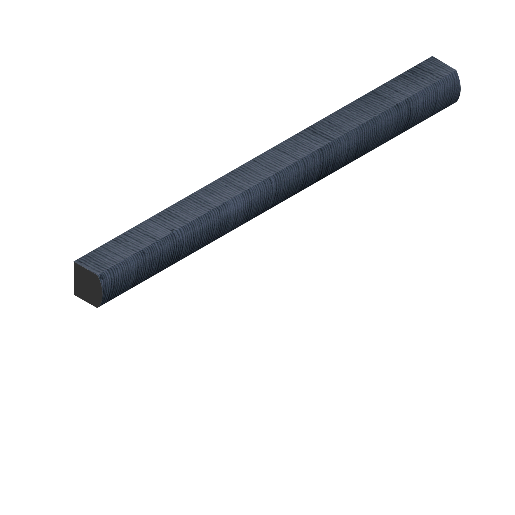 Молдинг D15V2 BU20 Hiwood 15мм×15мм×2,7м