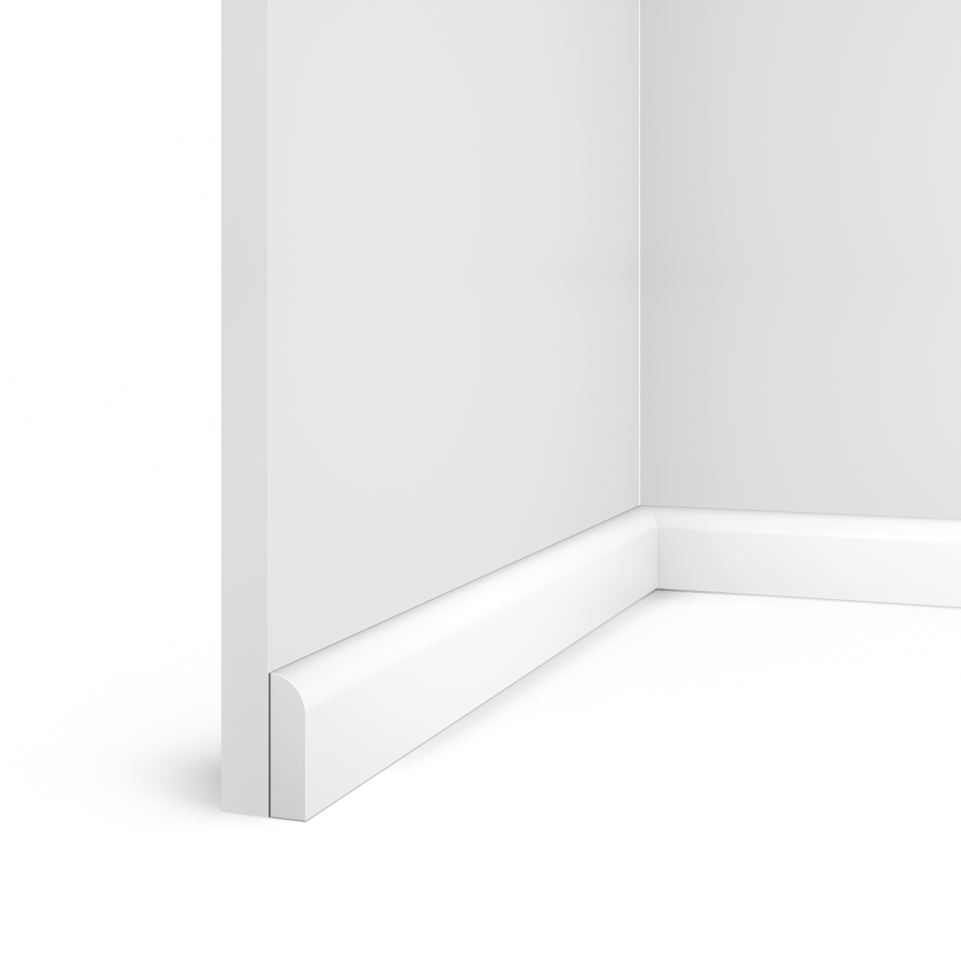 Плинтус BE55 Hiwood 55мм×15мм×2м