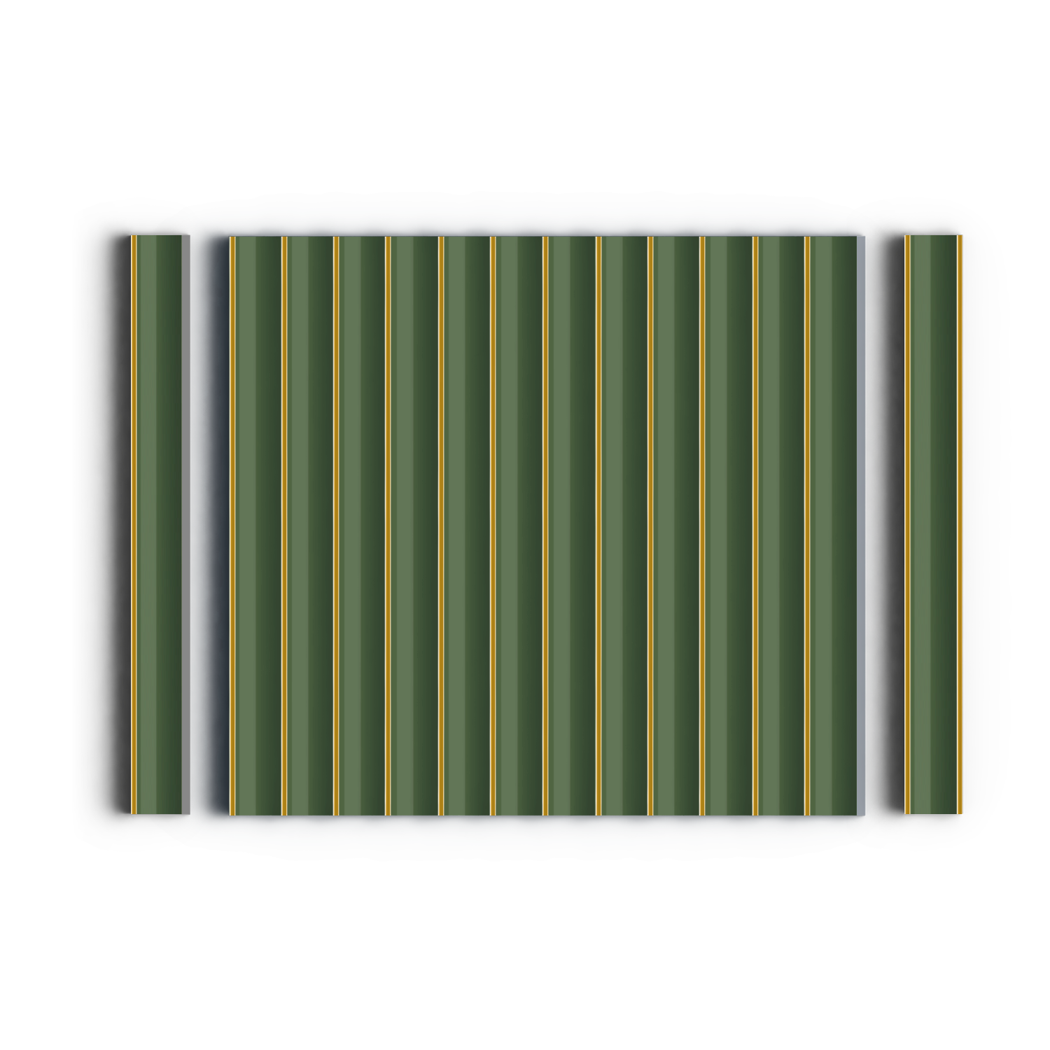 Панель декоративная LV139 GN81G Hiwood 120мм×12мм×2.7м