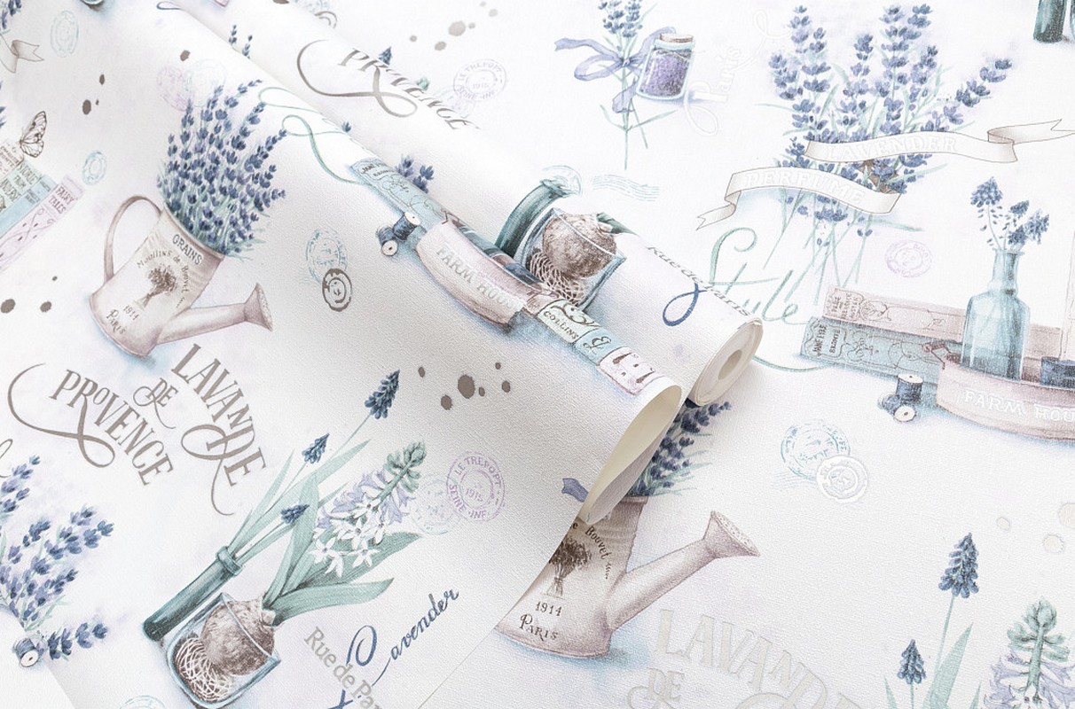 Обои HC71985-46 Palitra Home Color Лаванда Palitra Home Color коллекция Лаванда производства РОССИЯ в интернет-магазине Обоитрейд