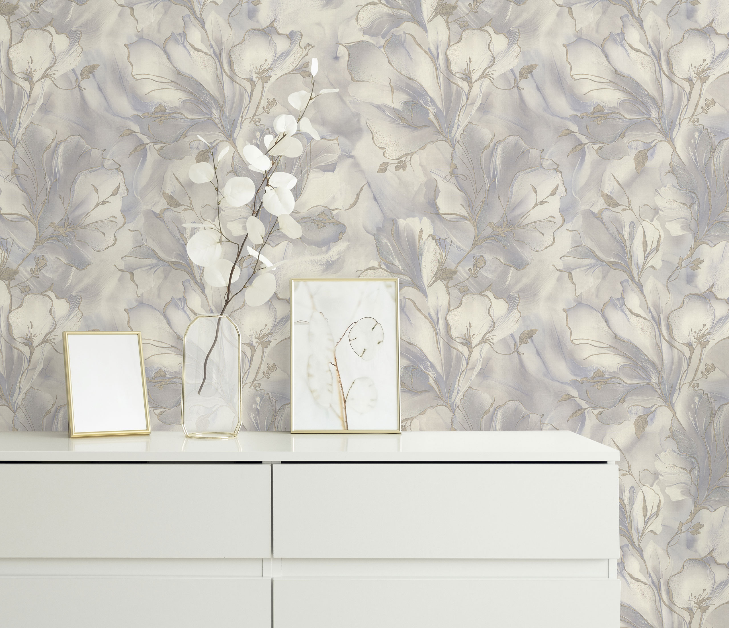 Обои 7300-08 Euro Decor Moonbloom Euro Decor коллекция Moonbloom производства РОССИЯ в интернет-магазине Обоитрейд