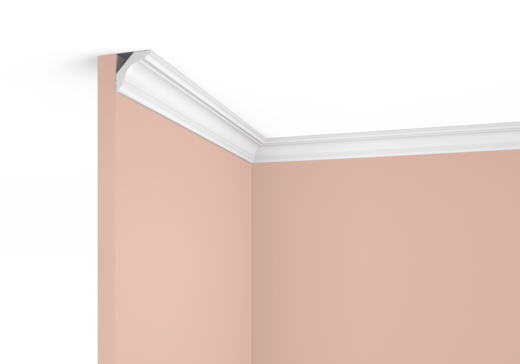 Карниз A53 Hiwood 37,7мм×37,7мм×2м