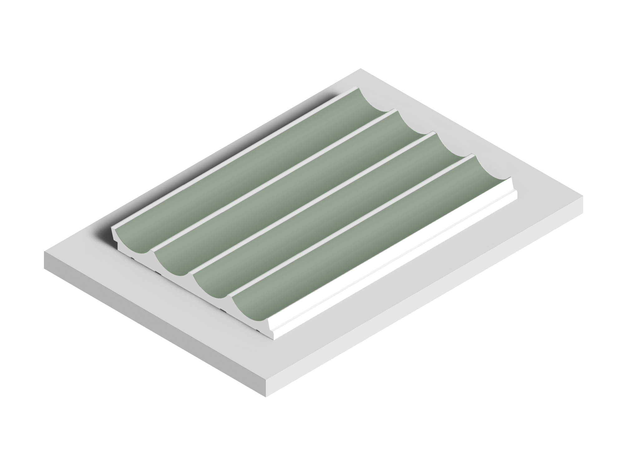 Панель декоративная LV139 GN69 Hiwood 120мм×12мм×2.7м