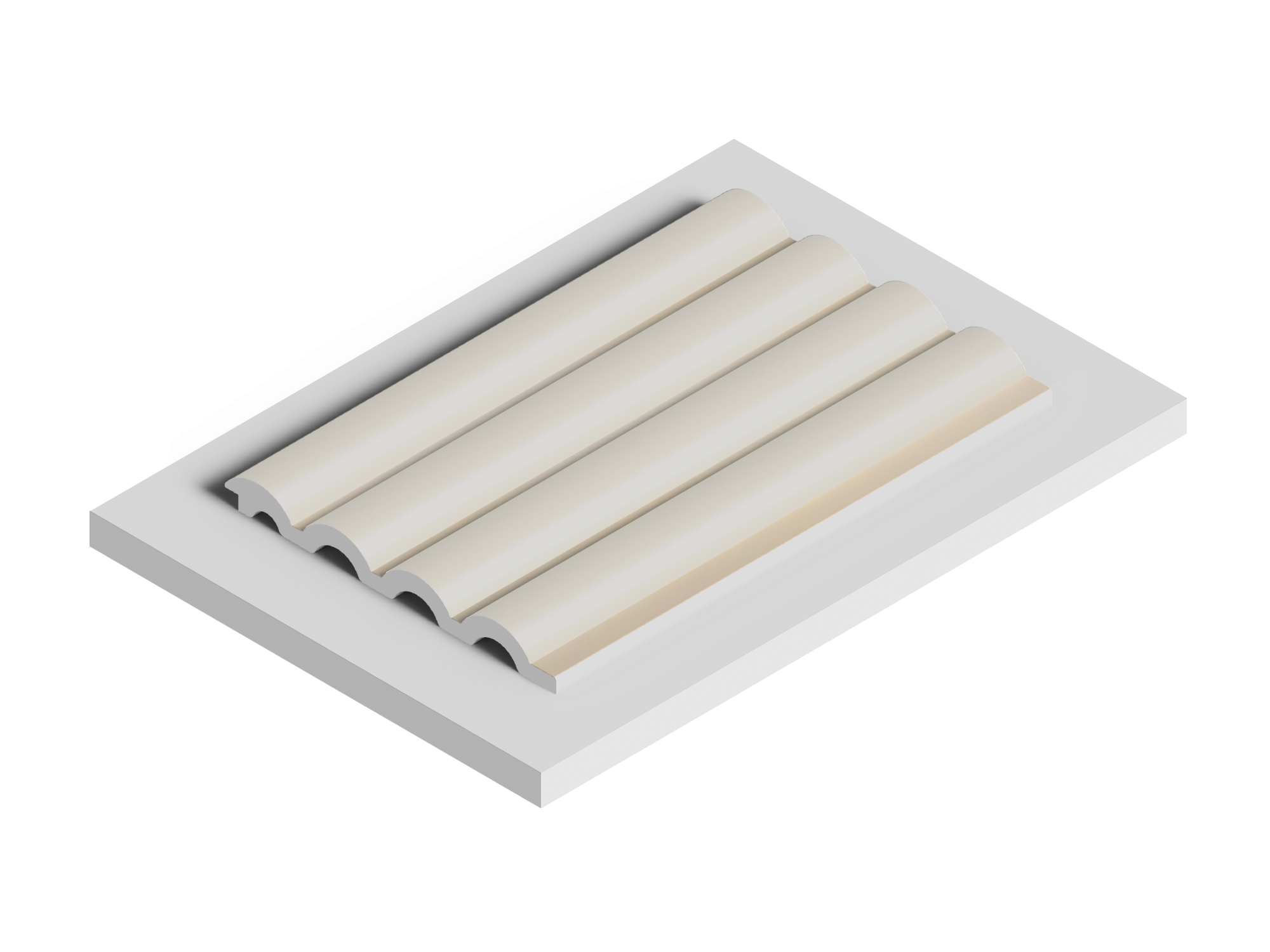 Панель декоративная LV140 IV123 Hiwood 120мм×12мм×2.7м