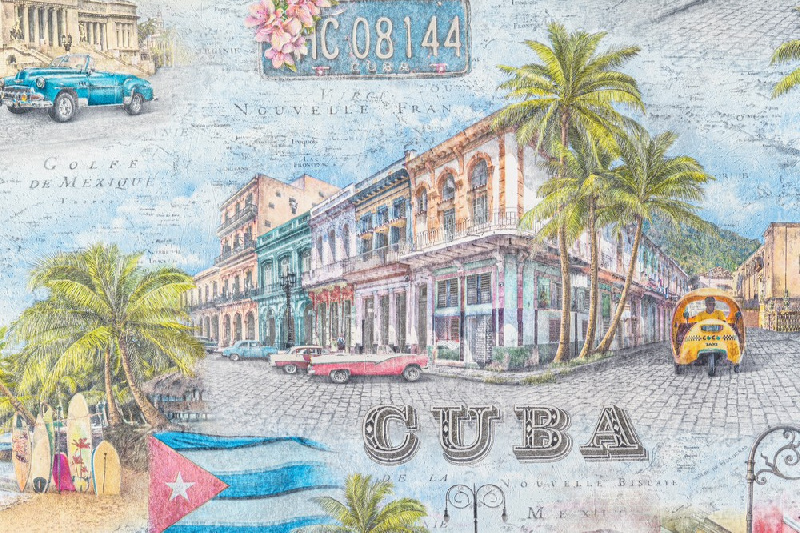 Обои 10229-02 Артекс Куба