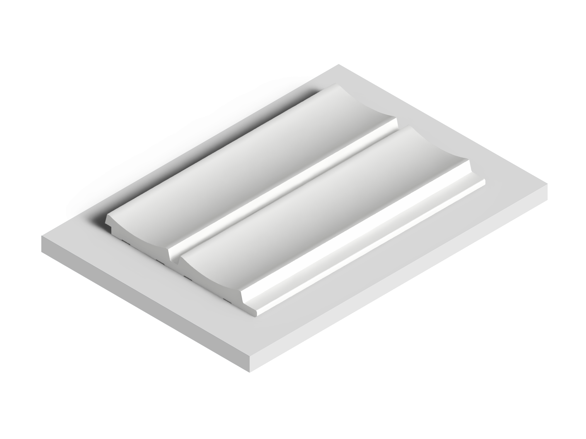 Панель декоративная LV125 NP Hiwood 120мм×12мм×2.7м