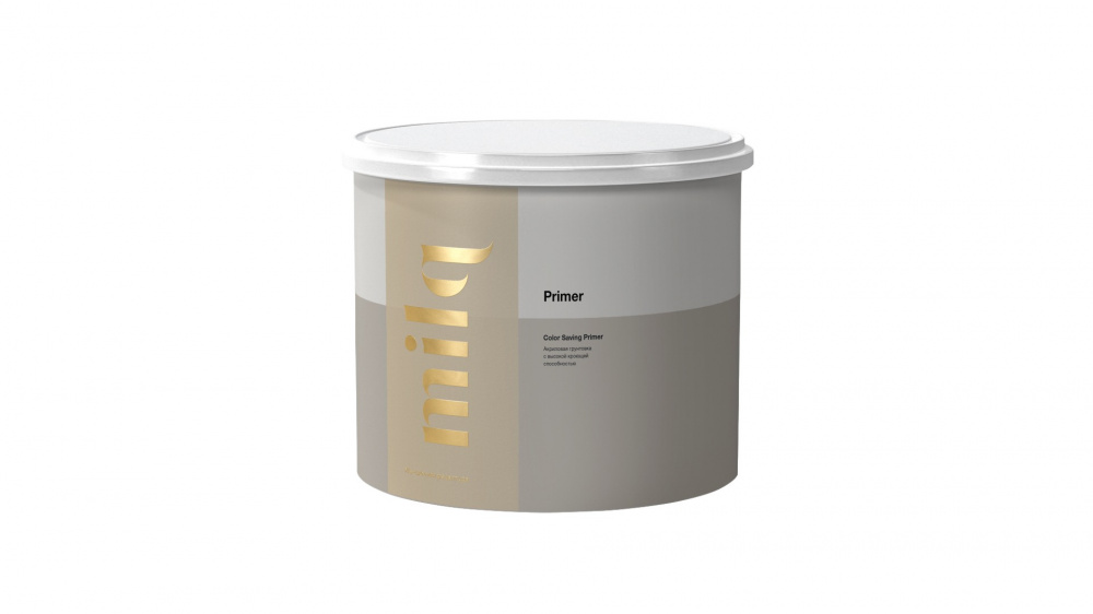 Грунтовка MCSP 2,7 л Milq Color Saving Primer акриловая с высокой кроющей способностью 2,7 л